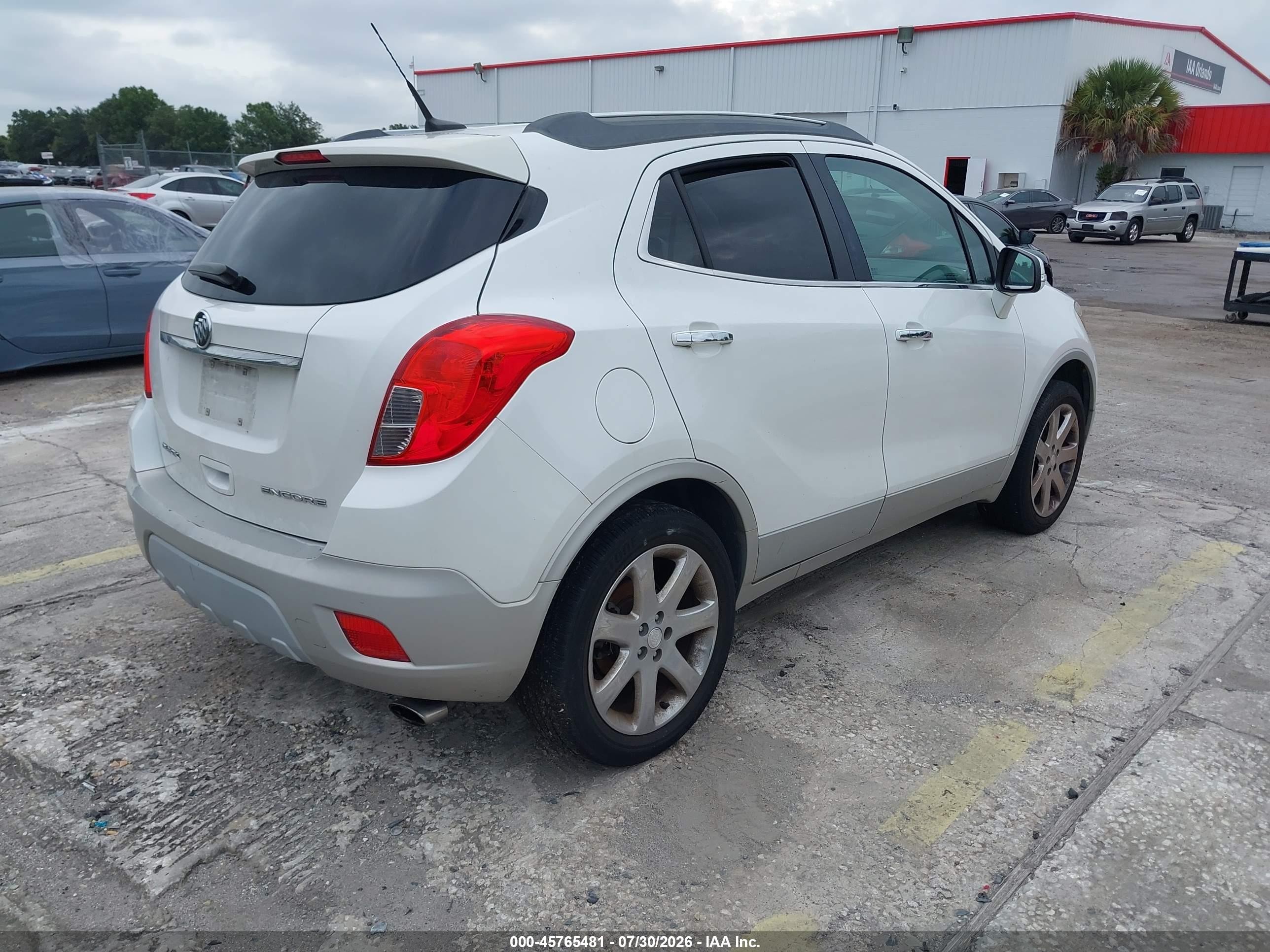 2014 Buick Encore Leather White vin: KL4CJCSBXEB699752