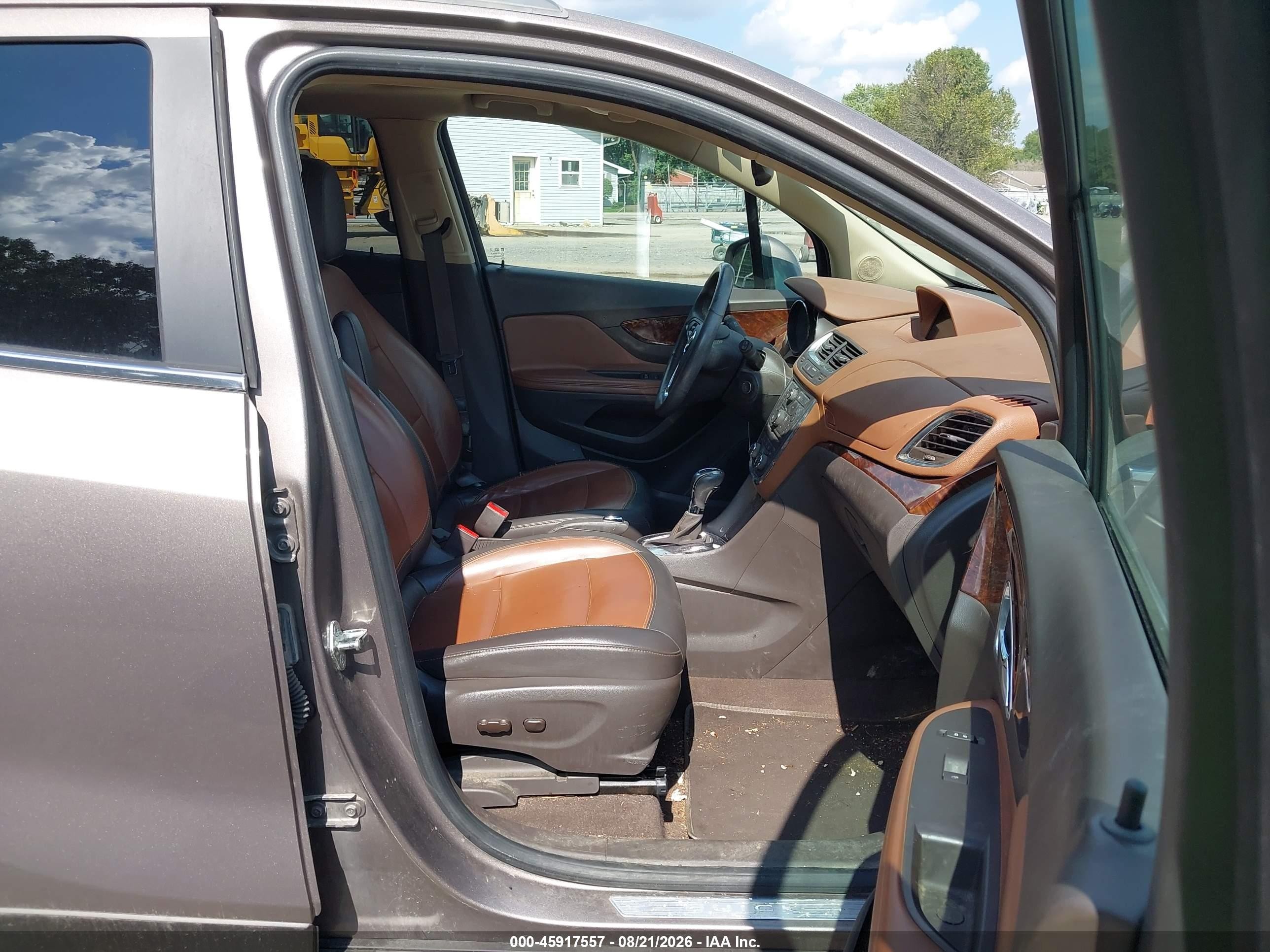 2014 Buick Encore Leather Brown vin: KL4CJCSBXEB779049