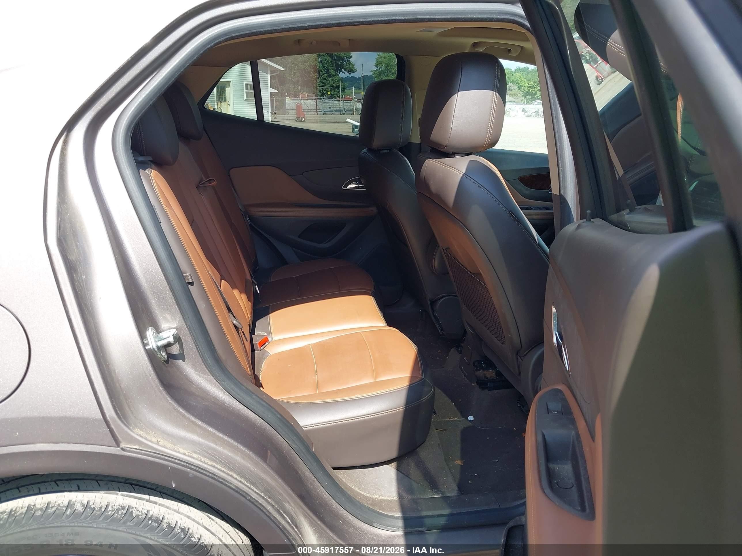 2014 Buick Encore Leather Brown vin: KL4CJCSBXEB779049