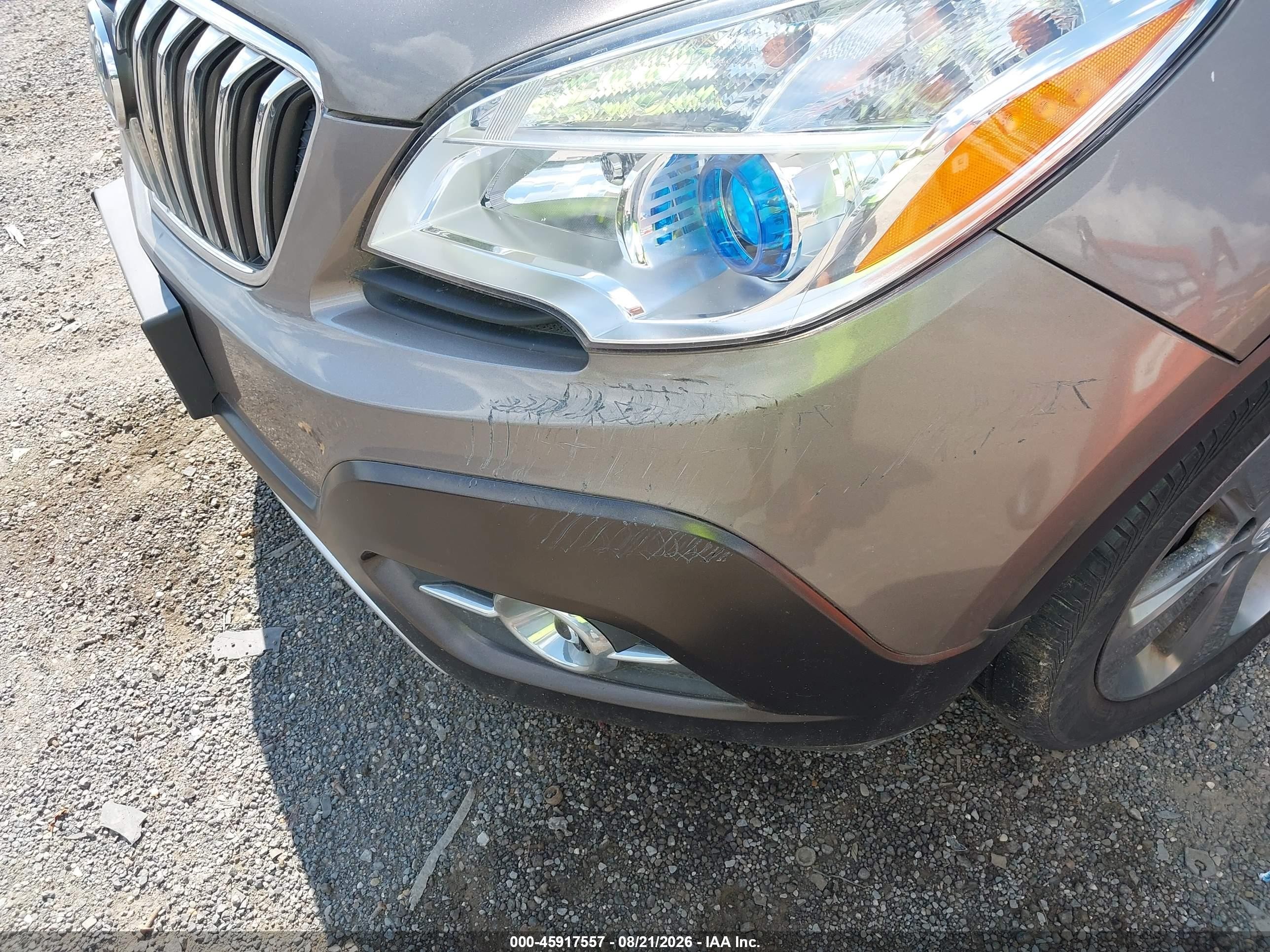 2014 Buick Encore Leather Brown vin: KL4CJCSBXEB779049