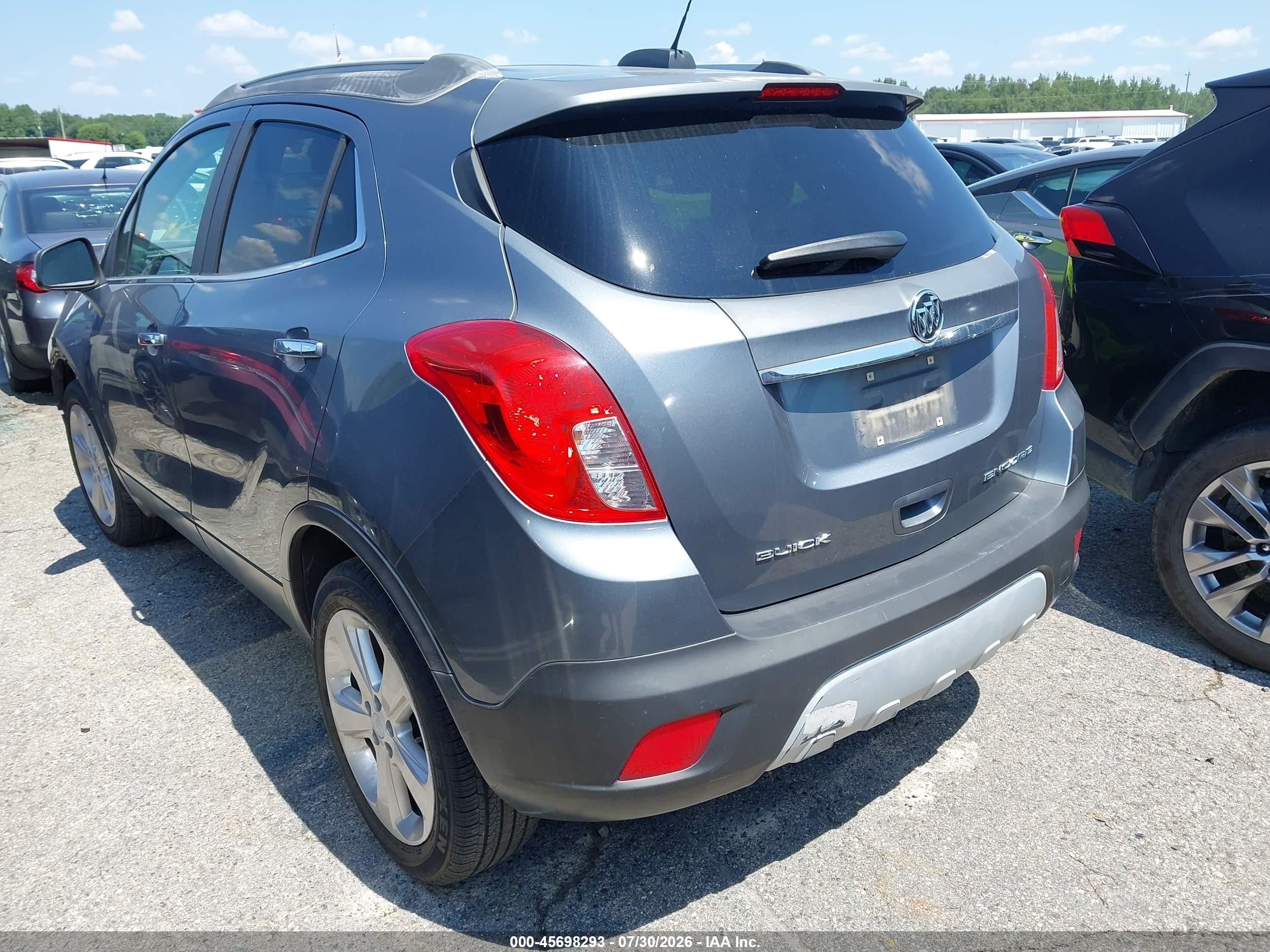 2015 Buick Encore Leather Gray vin: KL4CJCSBXFB142275