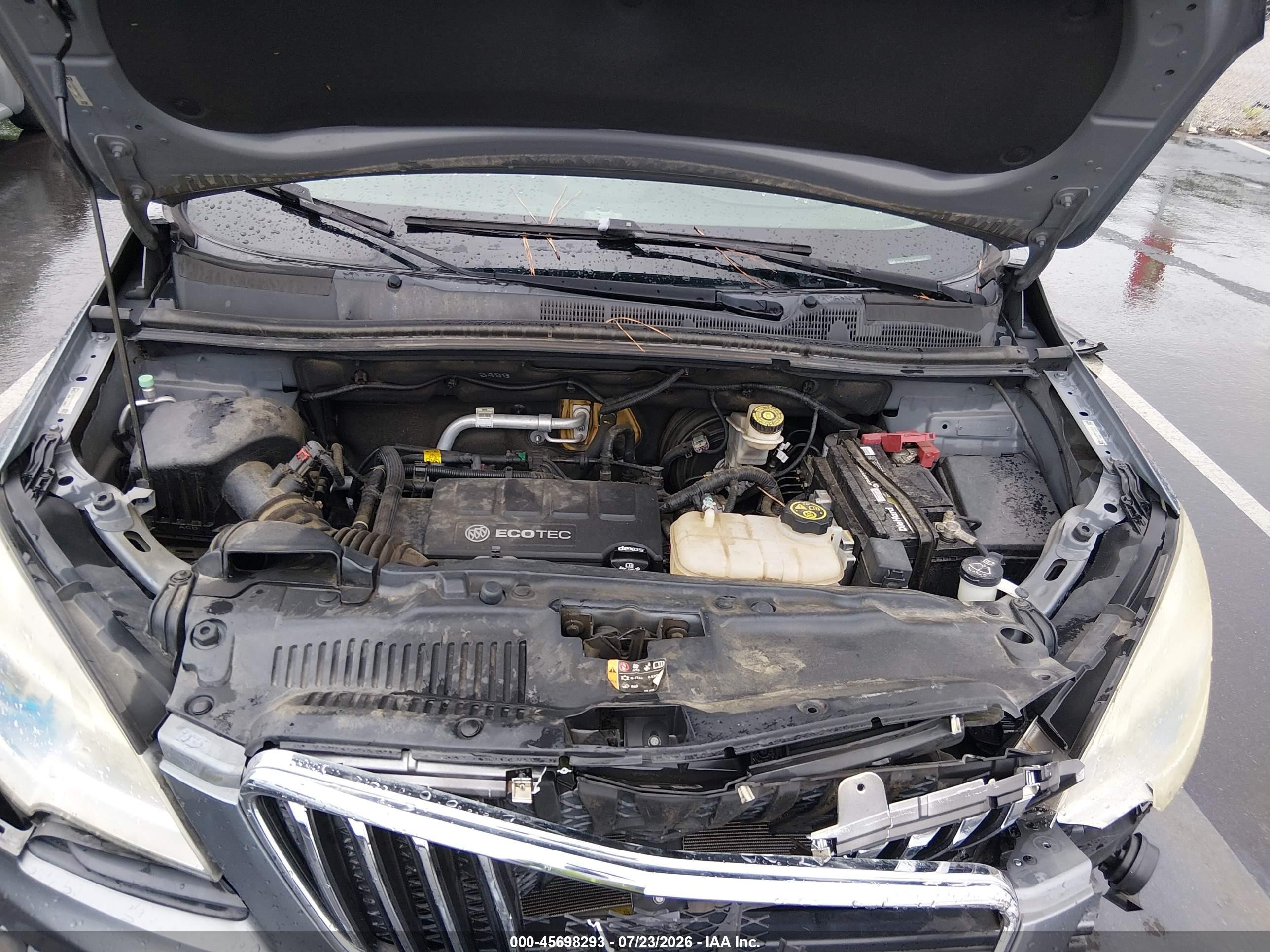 2015 Buick Encore Leather Gray vin: KL4CJCSBXFB142275