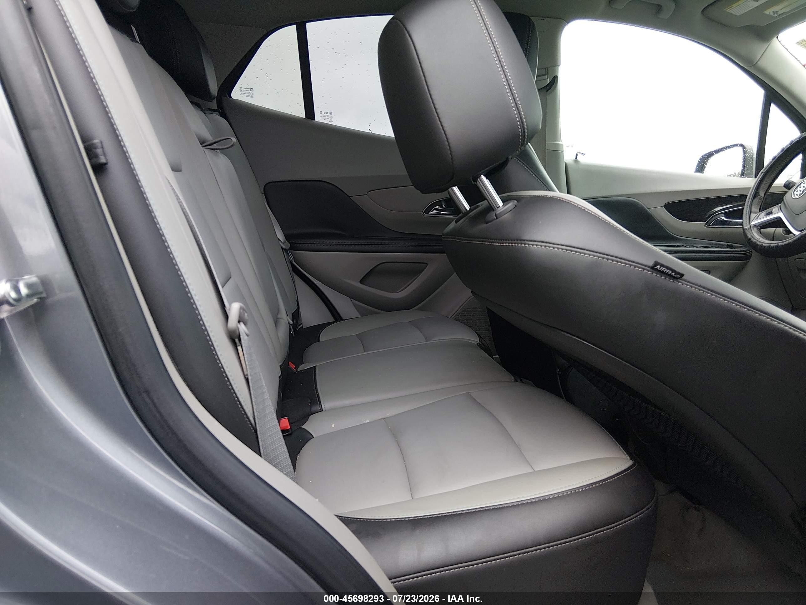2015 Buick Encore Leather Gray vin: KL4CJCSBXFB142275