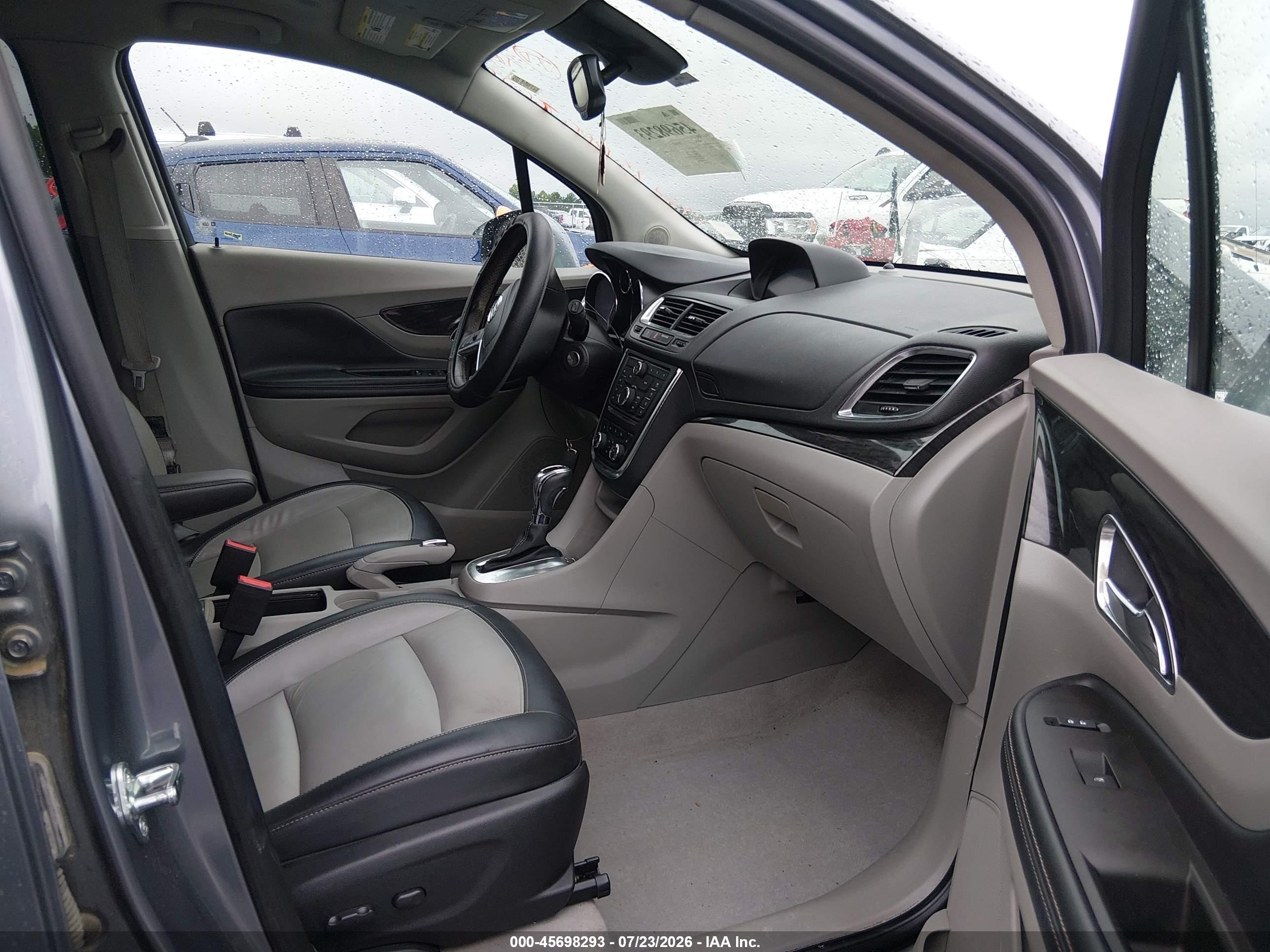 2015 Buick Encore Leather Gray vin: KL4CJCSBXFB142275