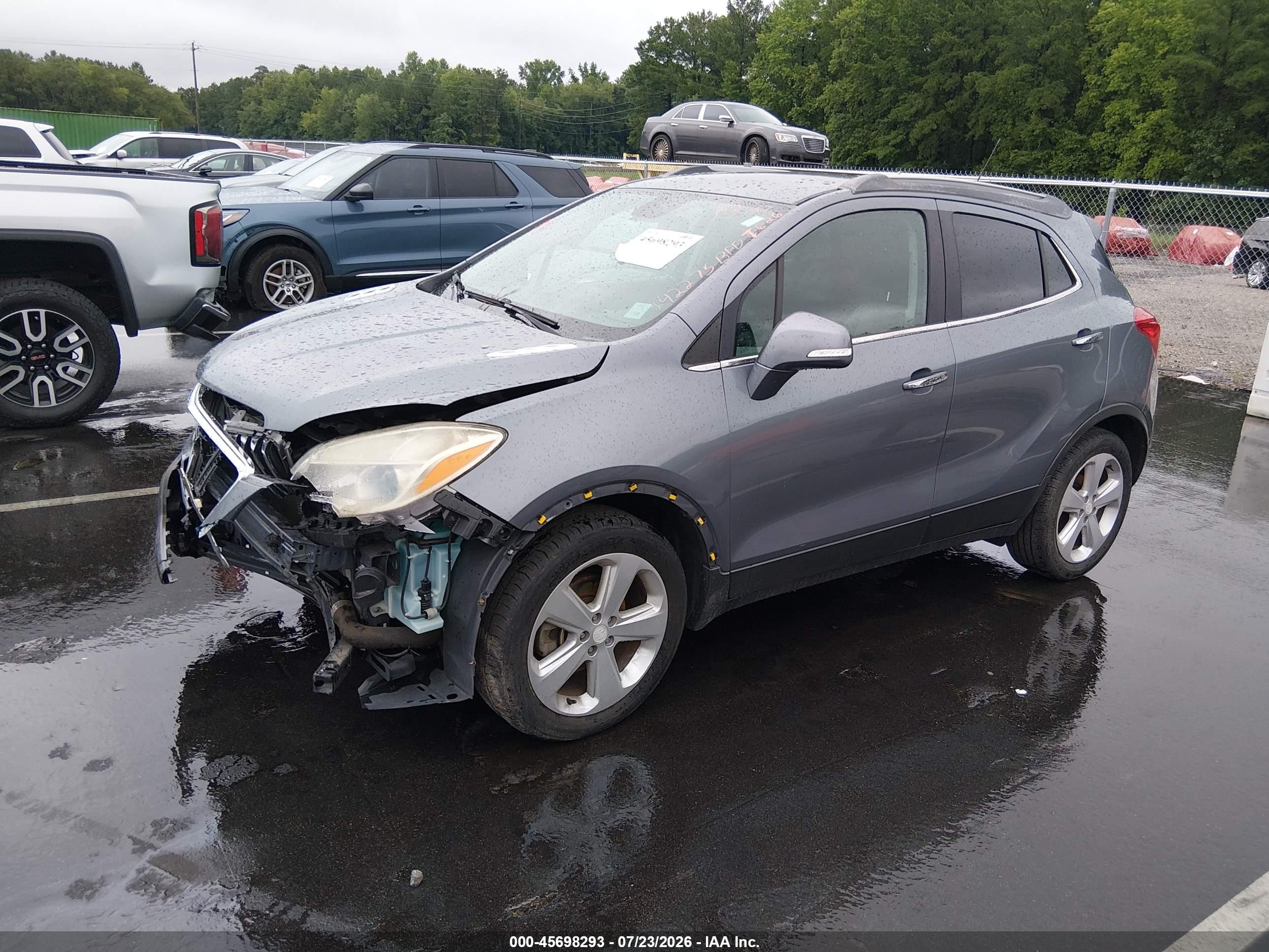 2015 Buick Encore Leather Gray vin: KL4CJCSBXFB142275