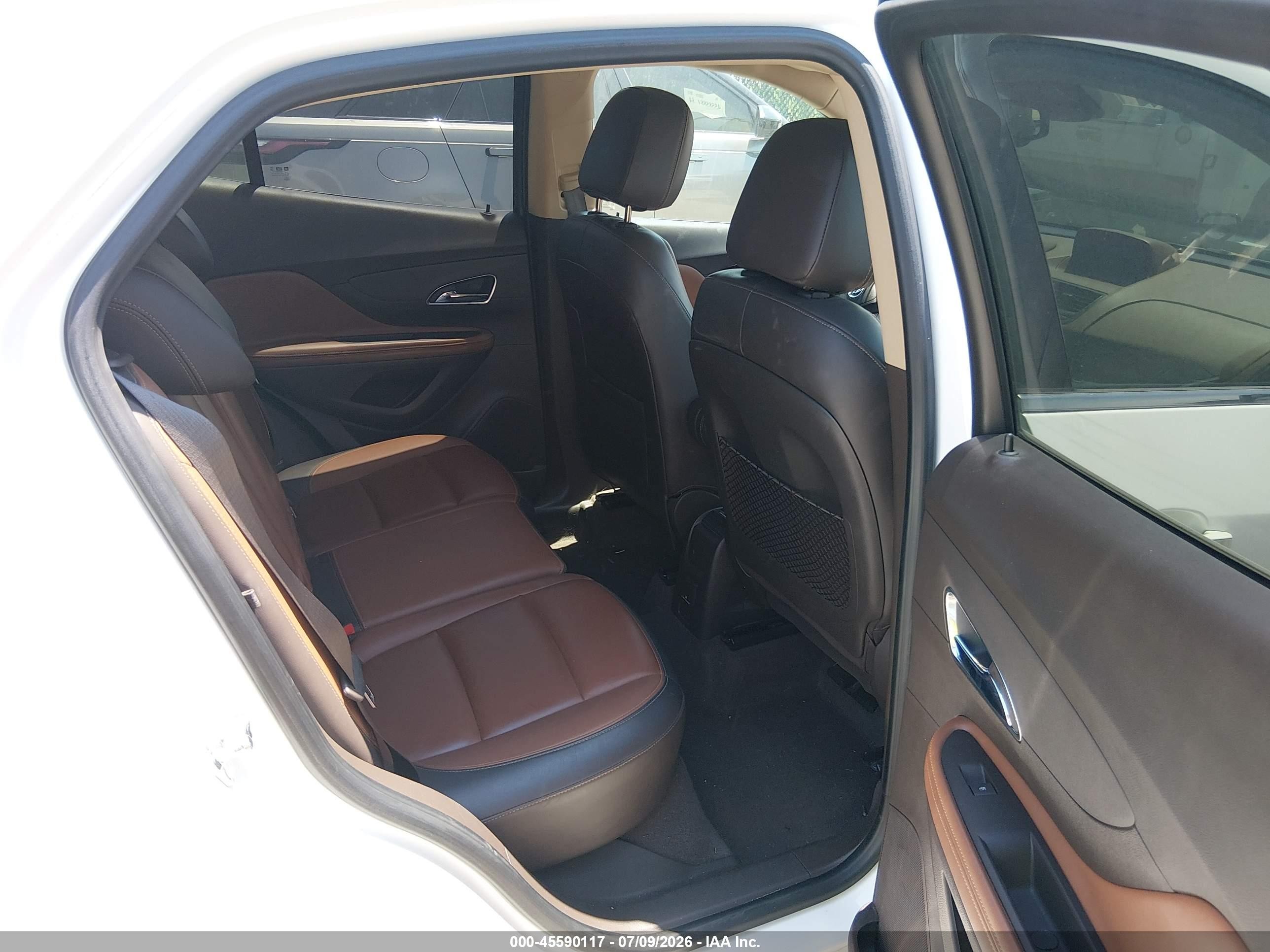 2015 Buick Encore Leather White vin: KL4CJCSBXFB200093