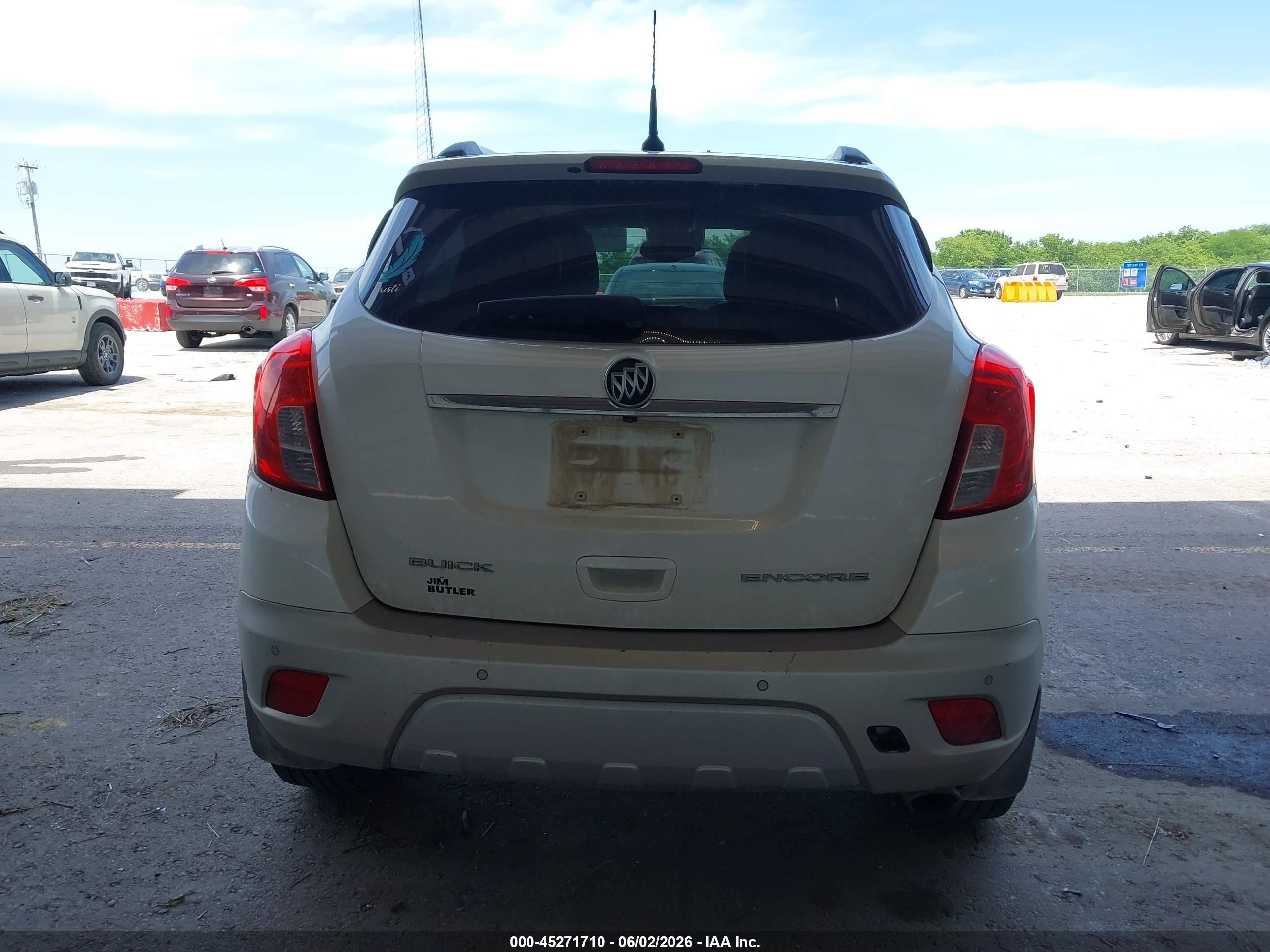 2013 Buick Encore Premium Белый vin: KL4CJDSB0DB108039