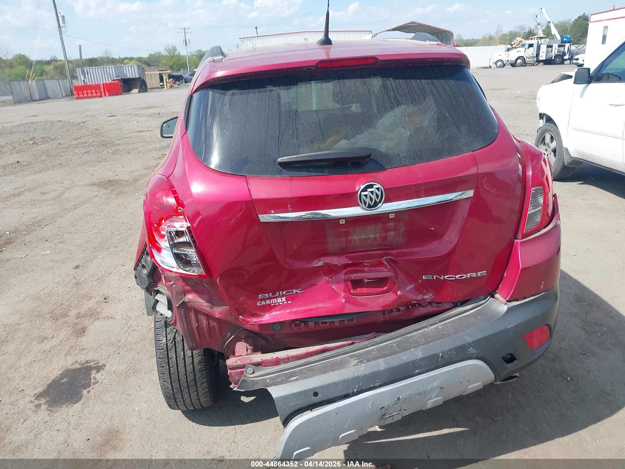 2013 Buick Encore Premium Burgundy vin: KL4CJDSB0DB188782