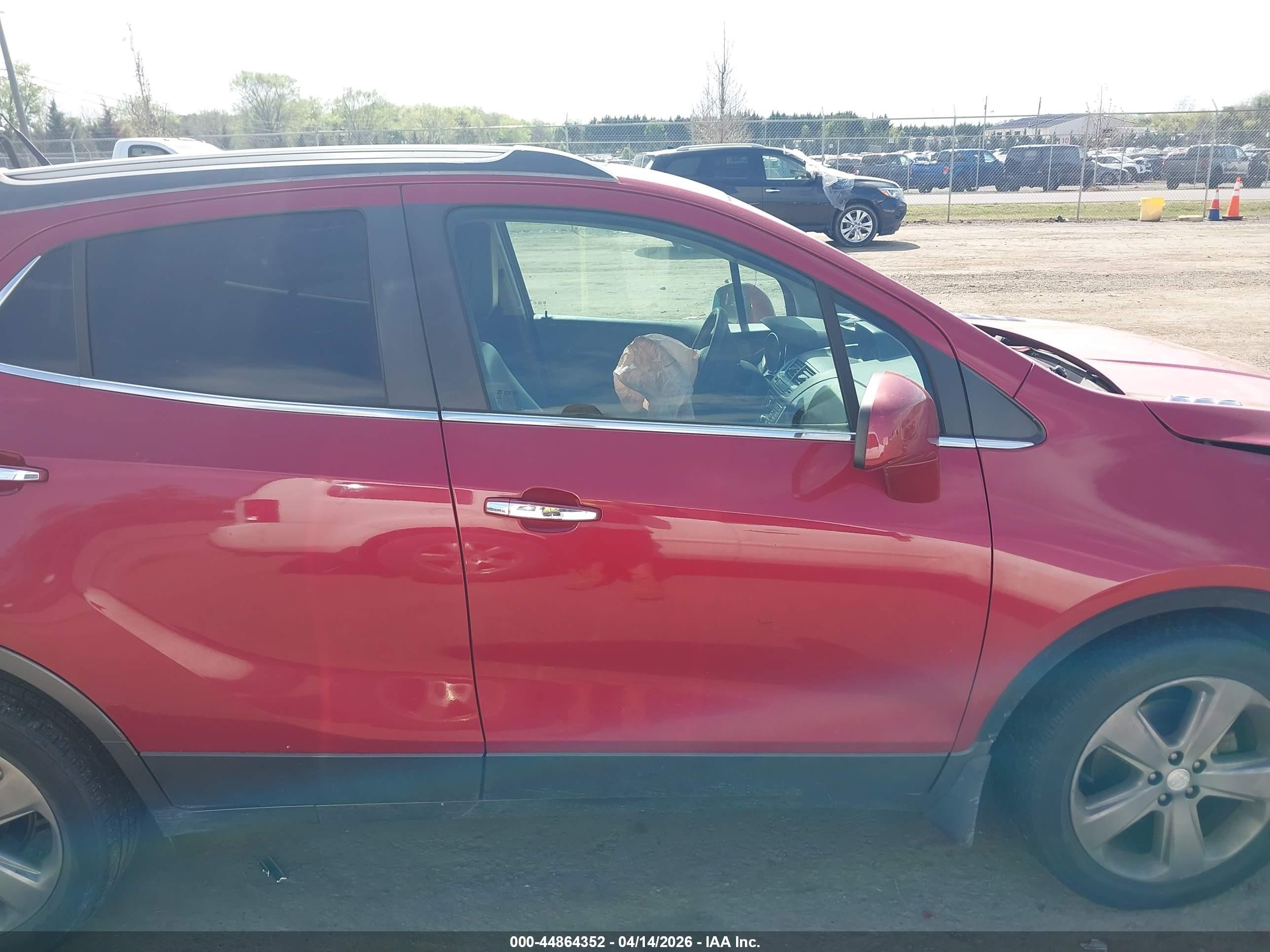2013 Buick Encore Premium Burgundy vin: KL4CJDSB0DB188782