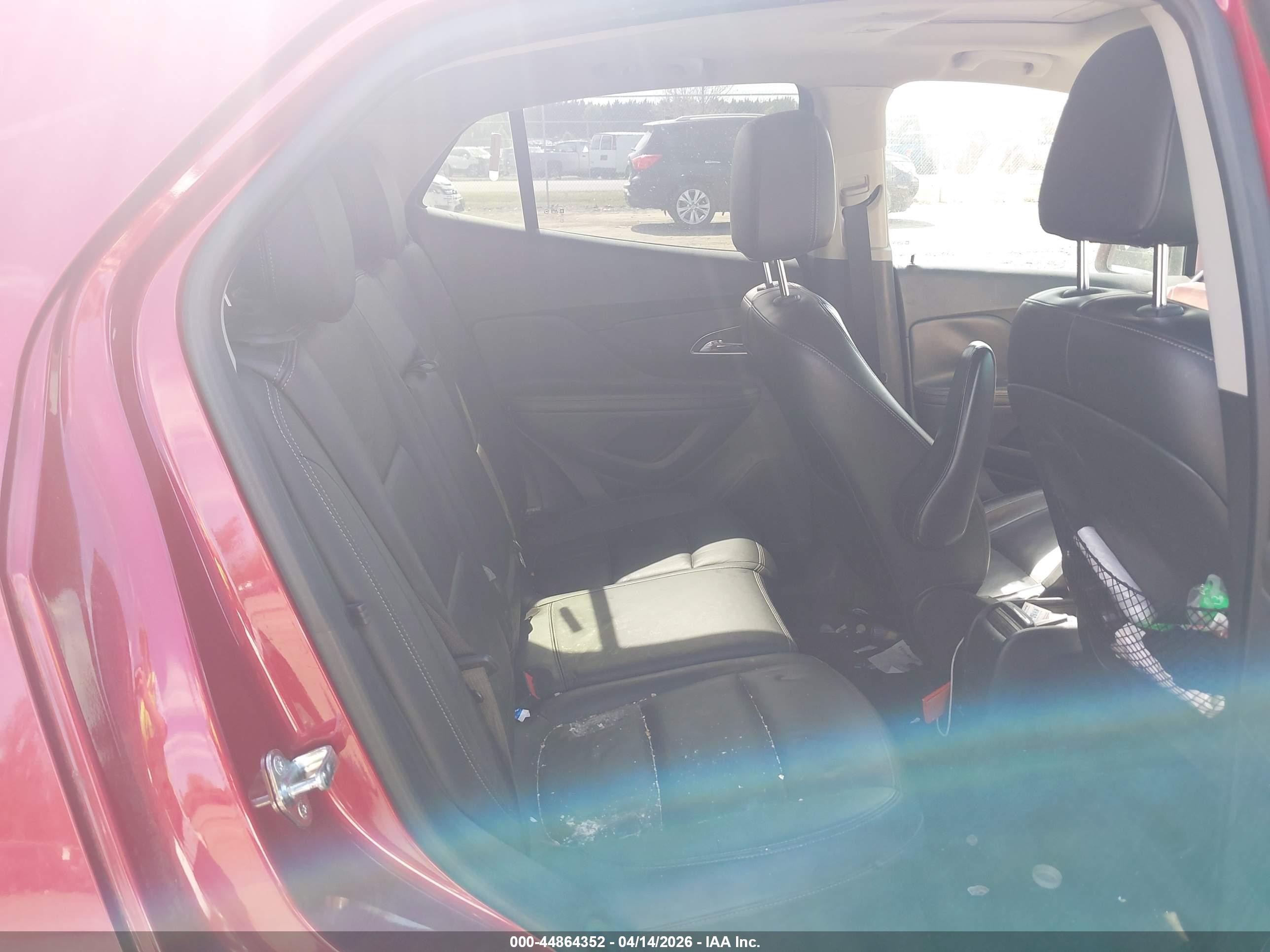 2013 Buick Encore Premium Burgundy vin: KL4CJDSB0DB188782