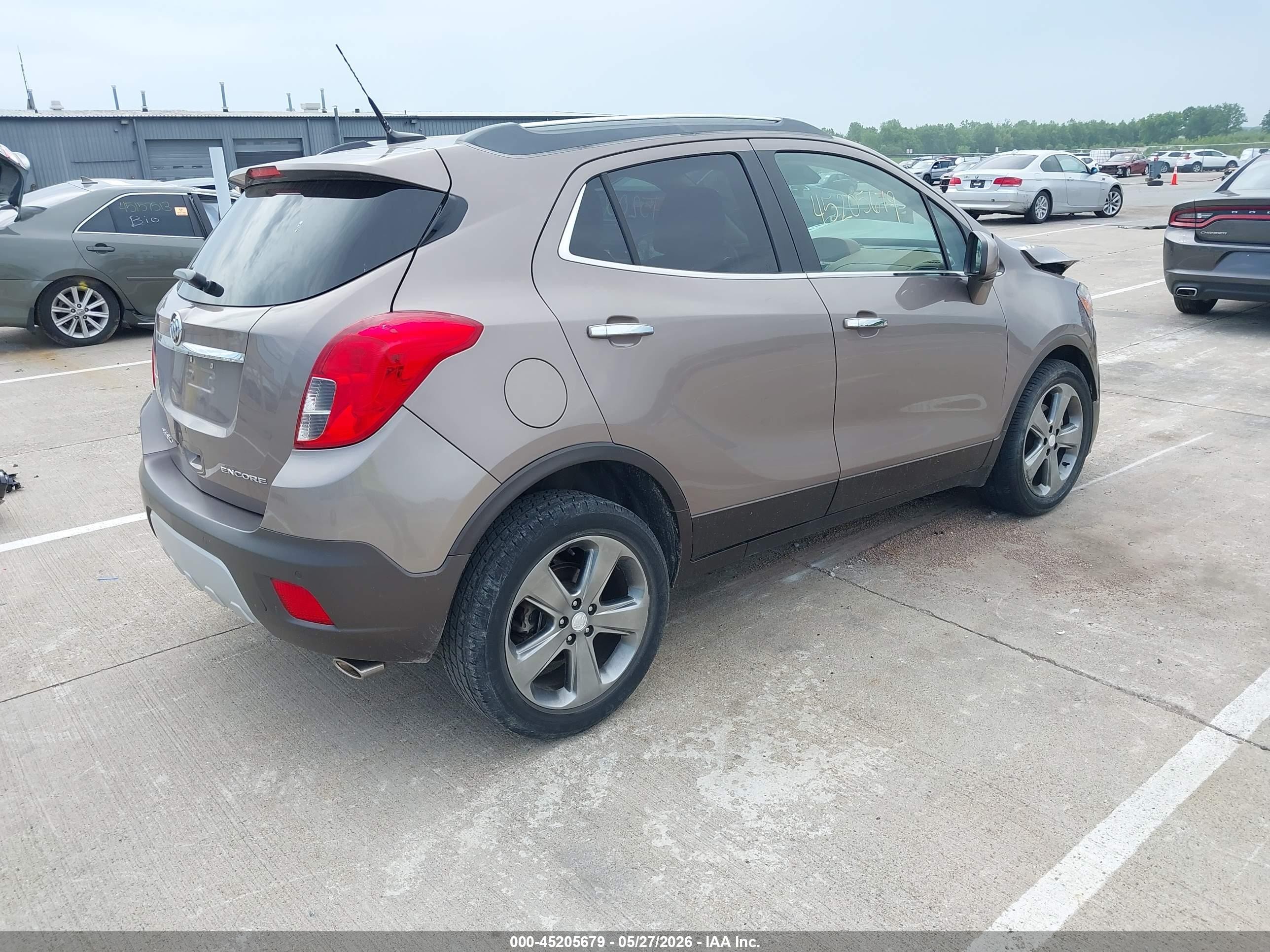 2013 Buick Encore Premium Brown vin: KL4CJDSB0DB200090