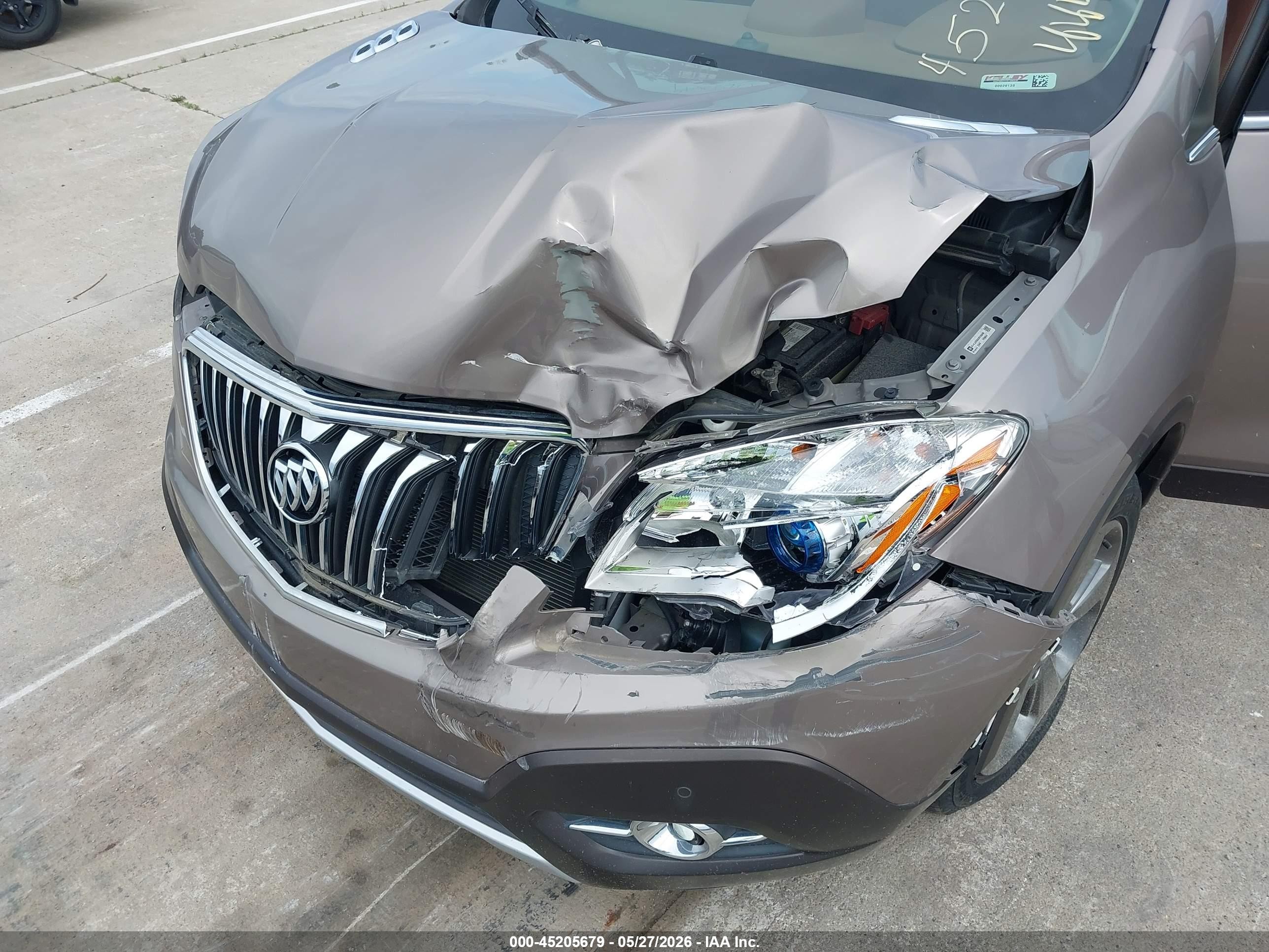 2013 Buick Encore Premium Brown vin: KL4CJDSB0DB200090