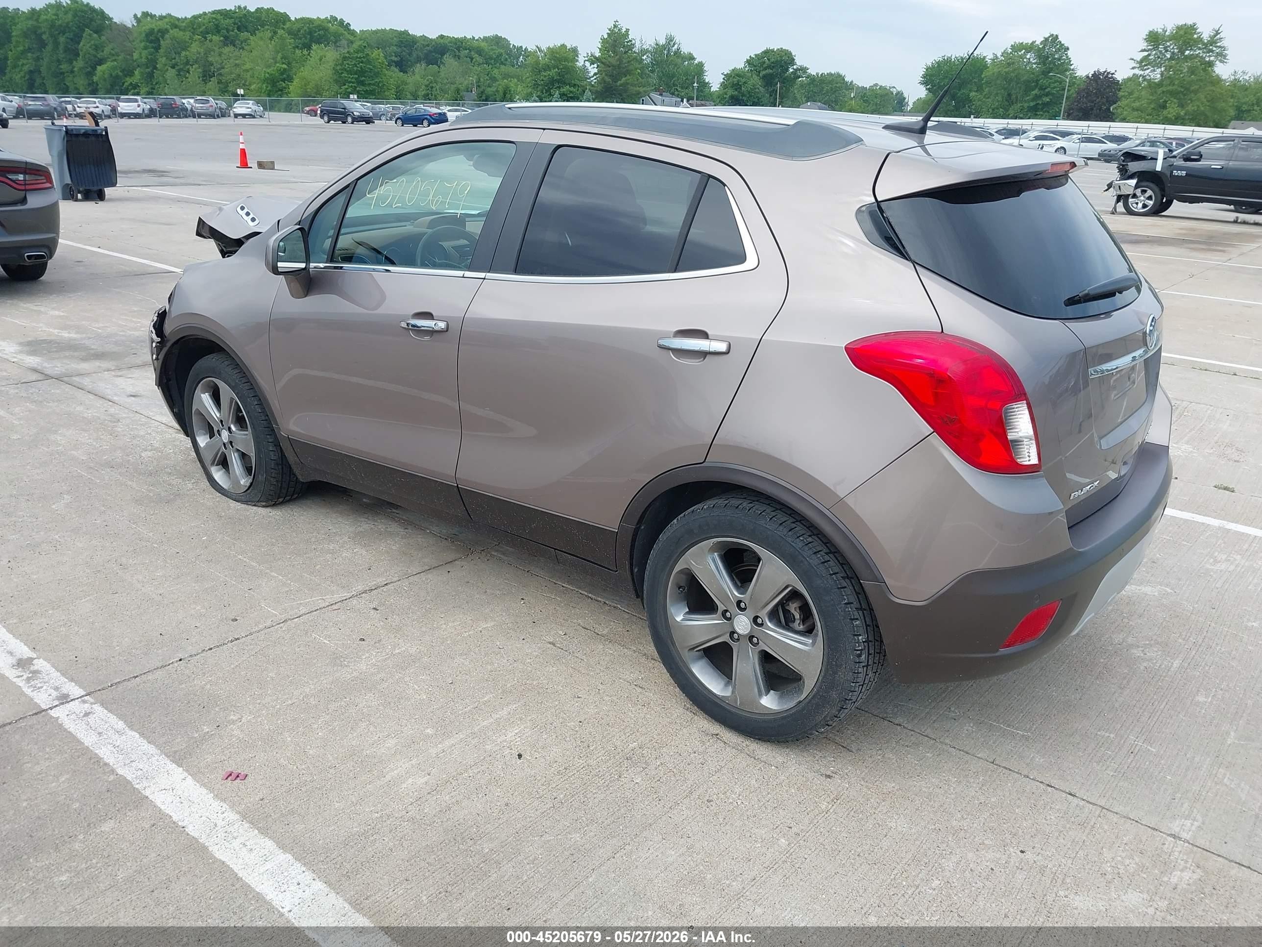 2013 Buick Encore Premium Brown vin: KL4CJDSB0DB200090