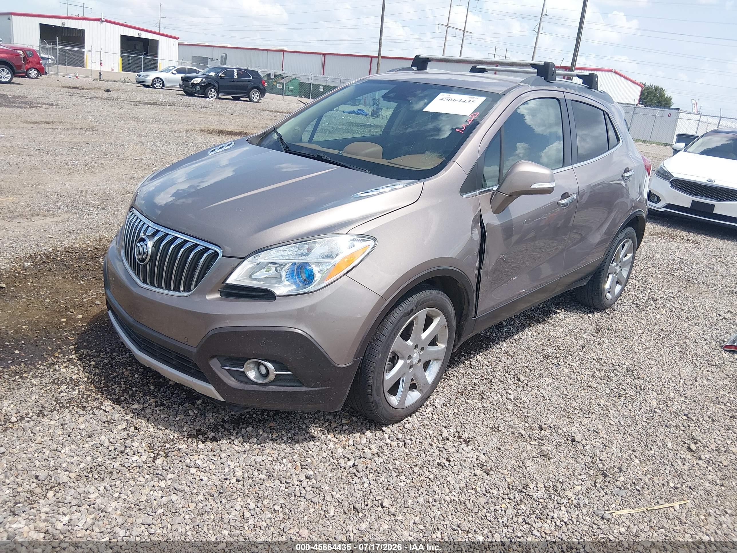 2014 Buick Encore Premium Gray vin: KL4CJDSB0EB537179