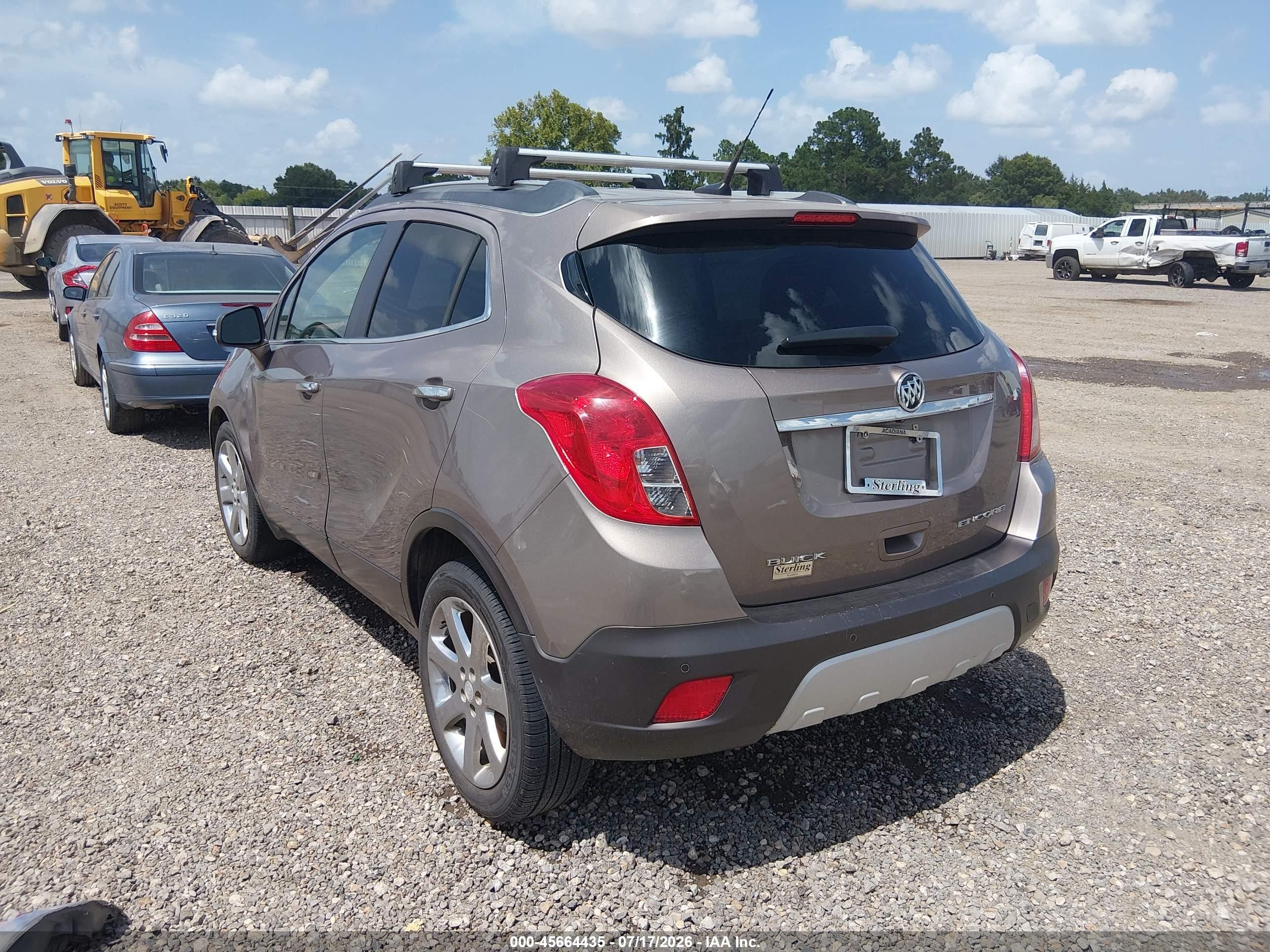2014 Buick Encore Premium Gray vin: KL4CJDSB0EB537179
