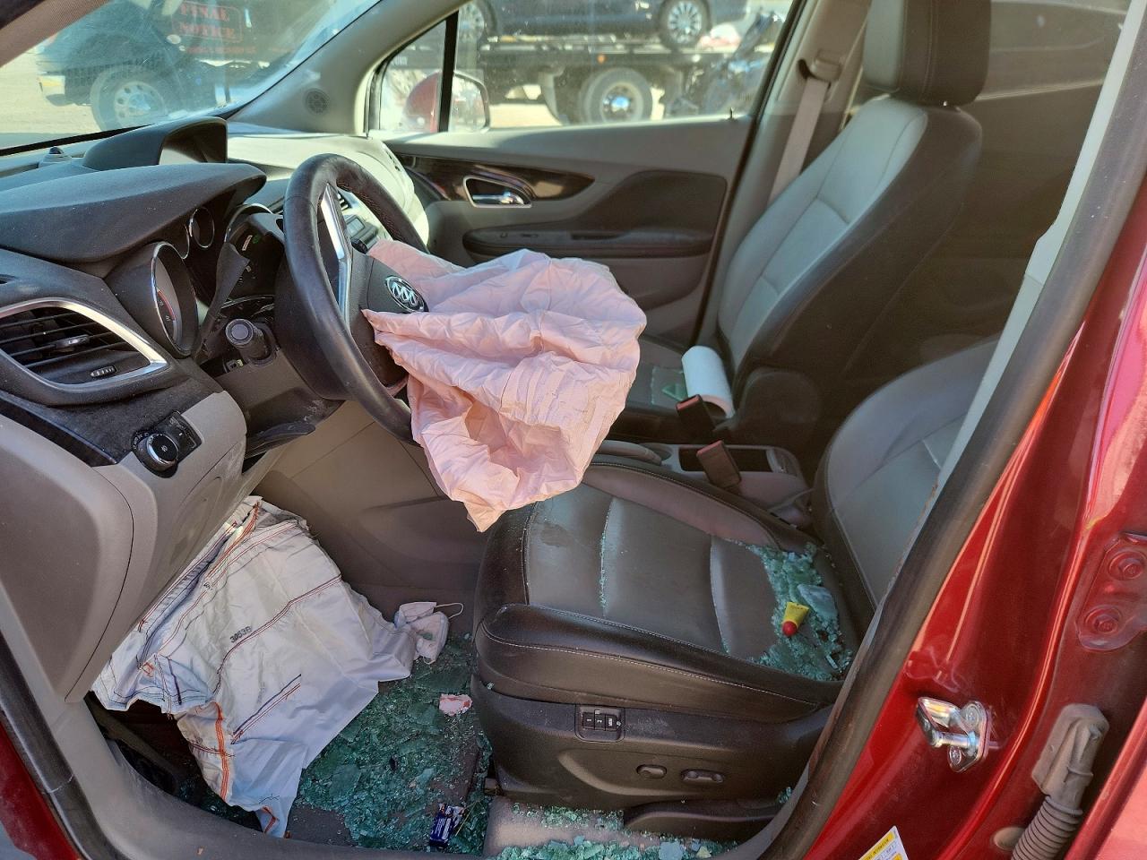 2014 Buick Encore Premium Maroon vin: KL4CJDSB0EB776487