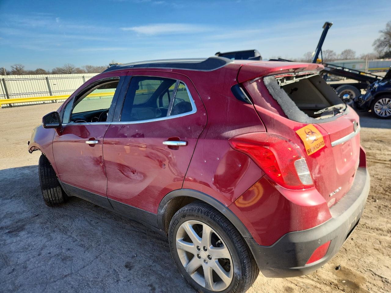 2014 Buick Encore Premium Maroon vin: KL4CJDSB0EB776487