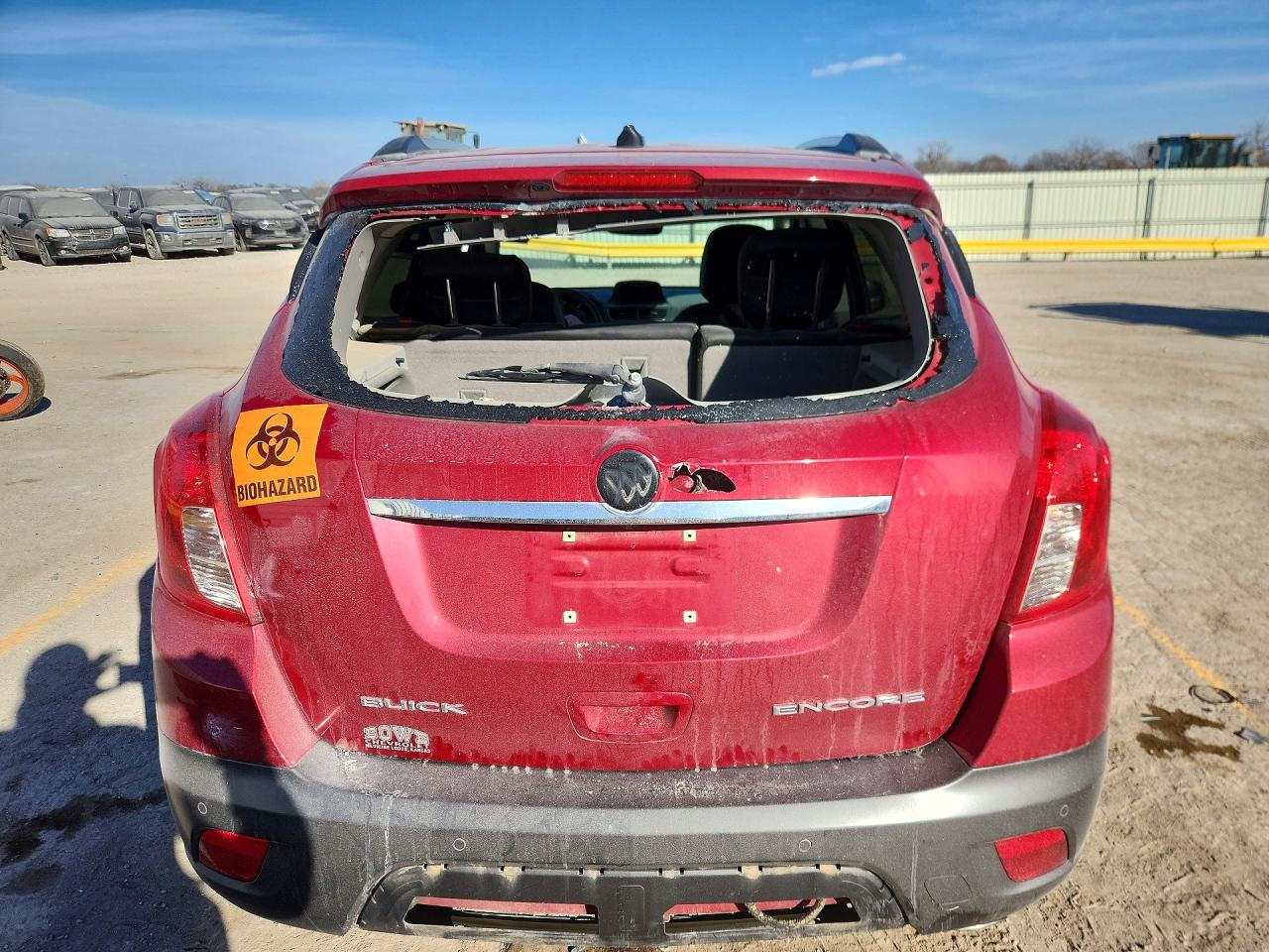 2014 Buick Encore Premium Maroon vin: KL4CJDSB0EB776487