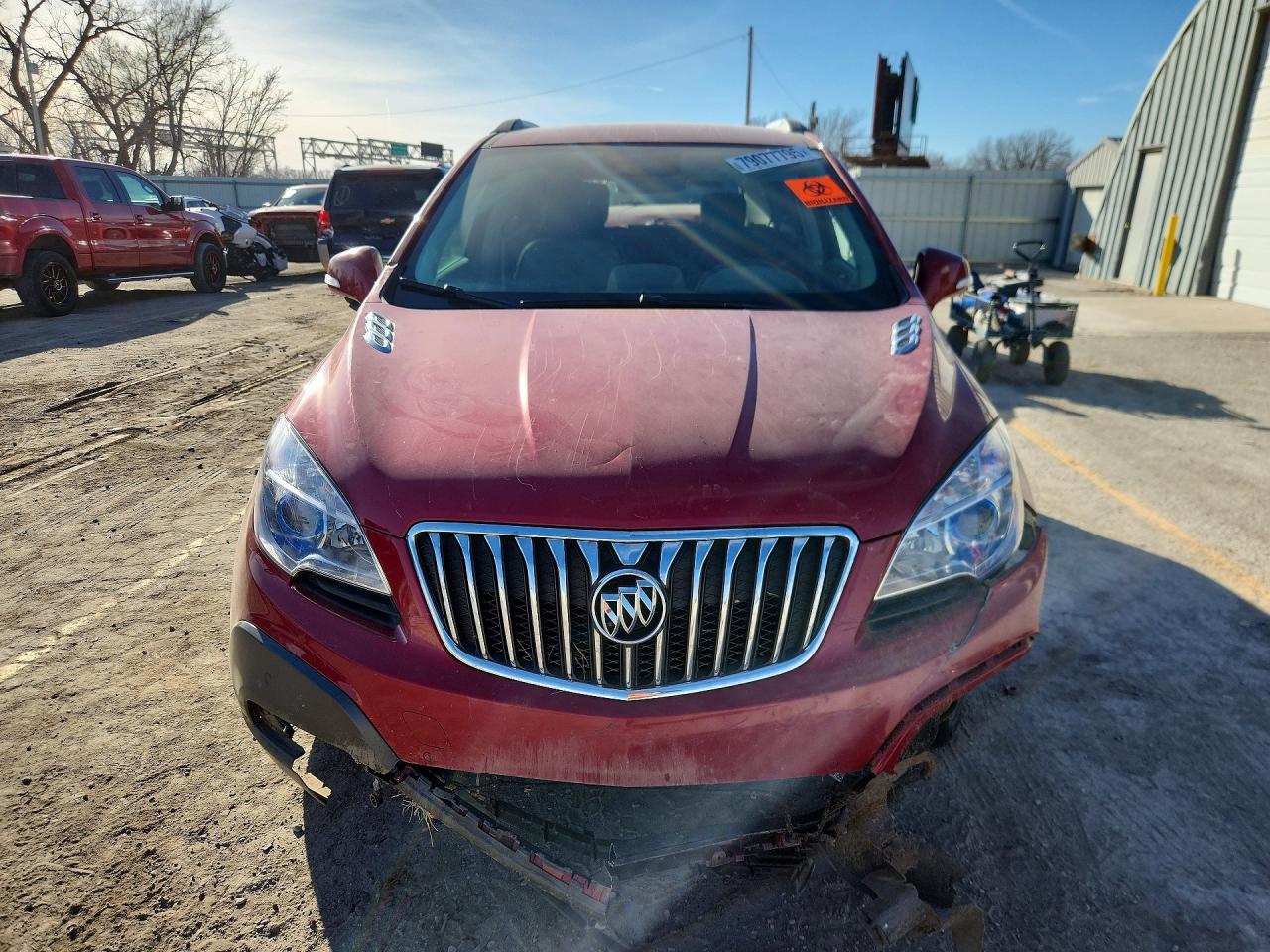 2014 Buick Encore Premium Maroon vin: KL4CJDSB0EB776487