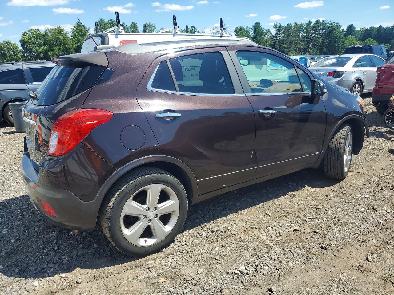 2015 Buick Encore Premium Brown vin: KL4CJDSB0FB127385
