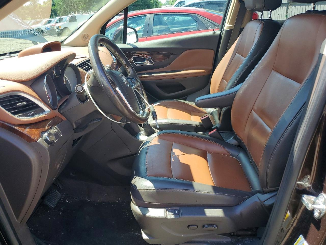 2015 Buick Encore Premium Brown vin: KL4CJDSB0FB127385