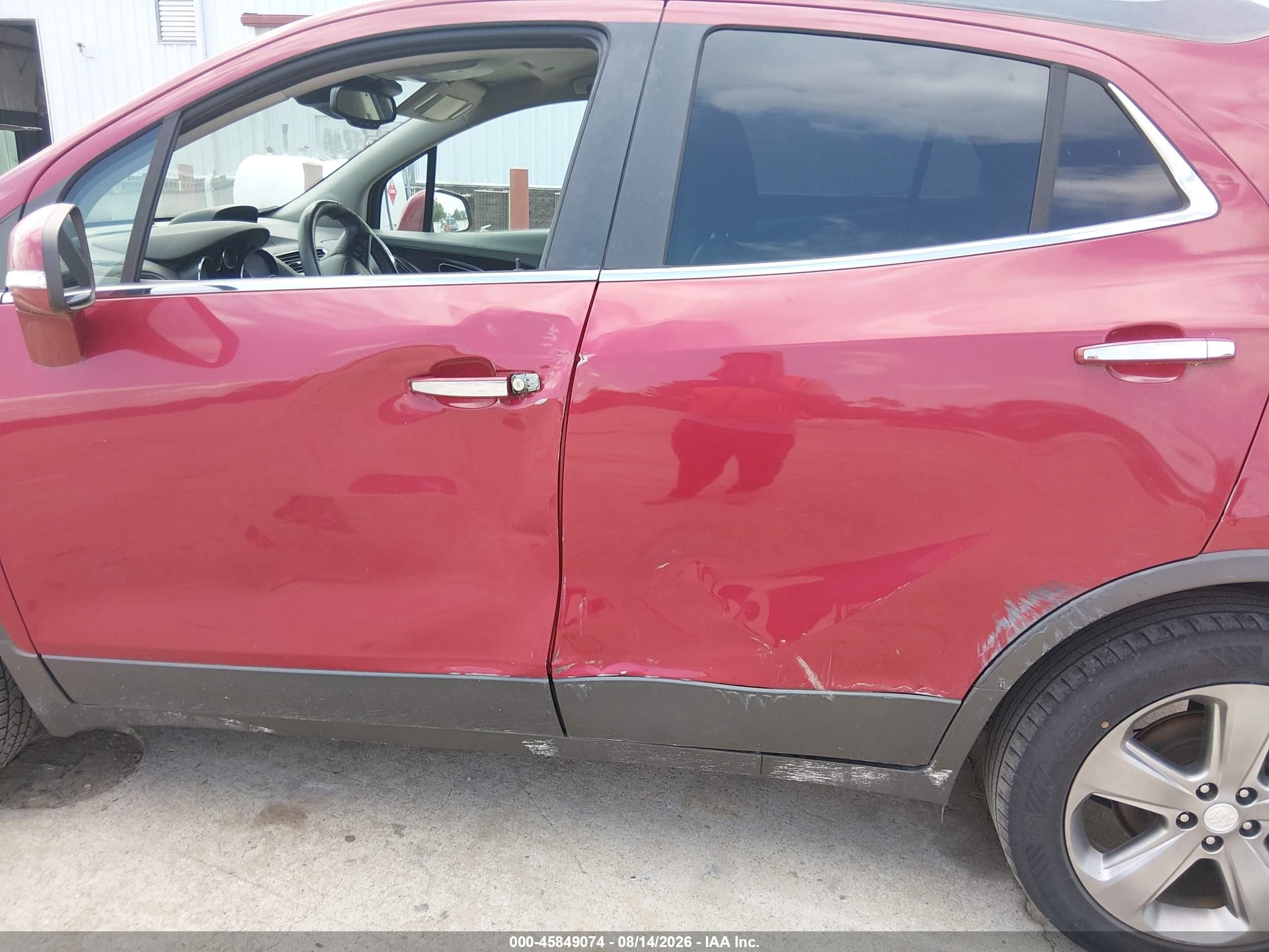 2014 Buick Encore Premium Red vin: KL4CJDSB1EB521461
