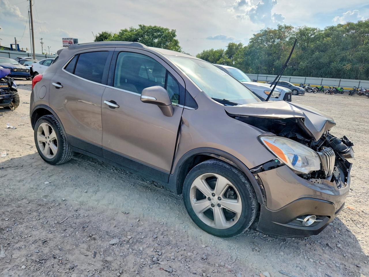 2015 Buick Encore Premium Brown vin: KL4CJDSB1FB057198