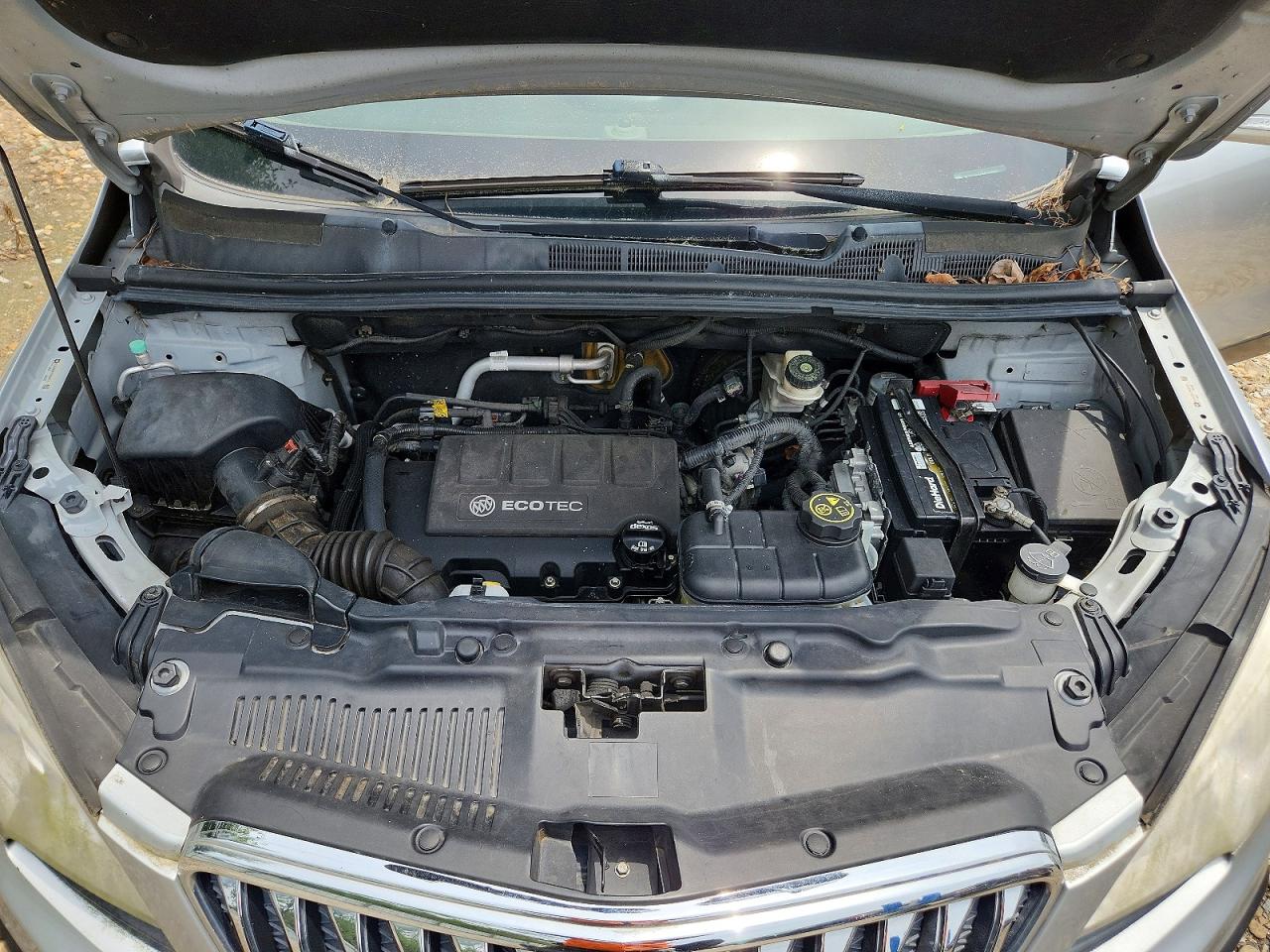 2015 Buick Encore Silver vin: KL4CJDSB1FB081811