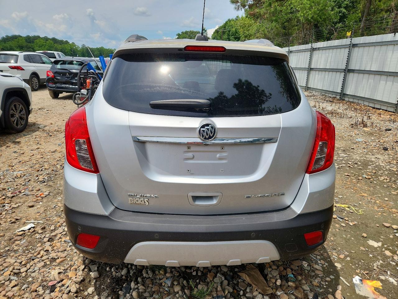 2015 Buick Encore Silver vin: KL4CJDSB1FB081811