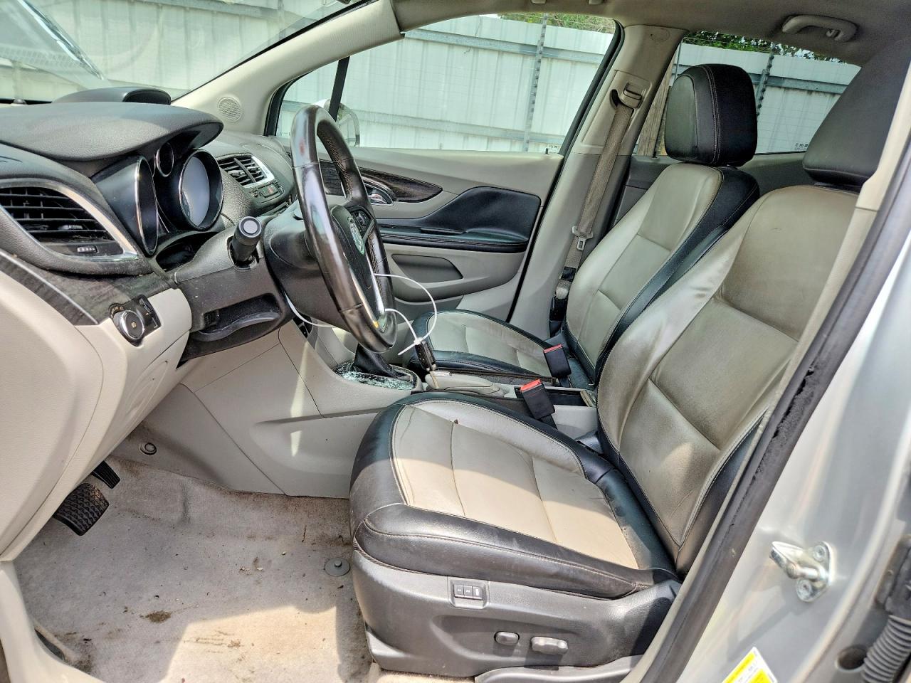 2015 Buick Encore Silver vin: KL4CJDSB1FB081811