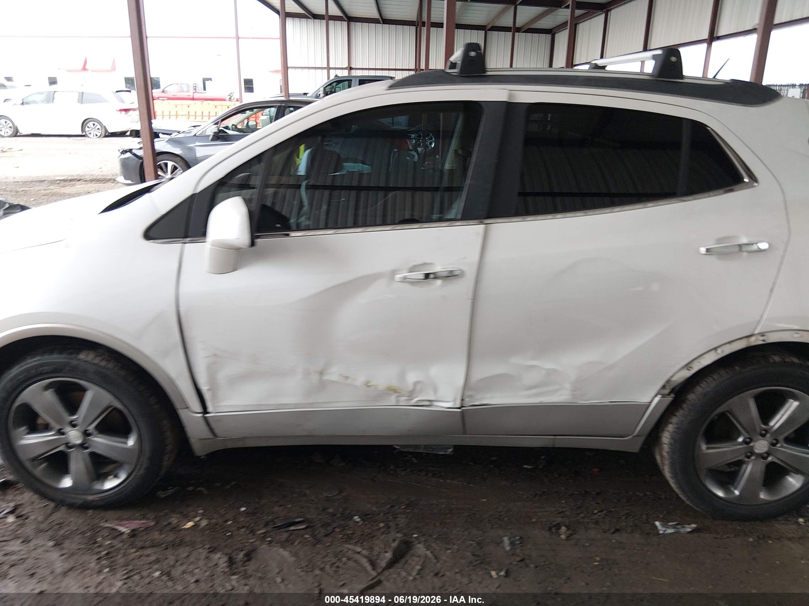 2013 Buick Encore Premium White vin: KL4CJDSB2DB180165