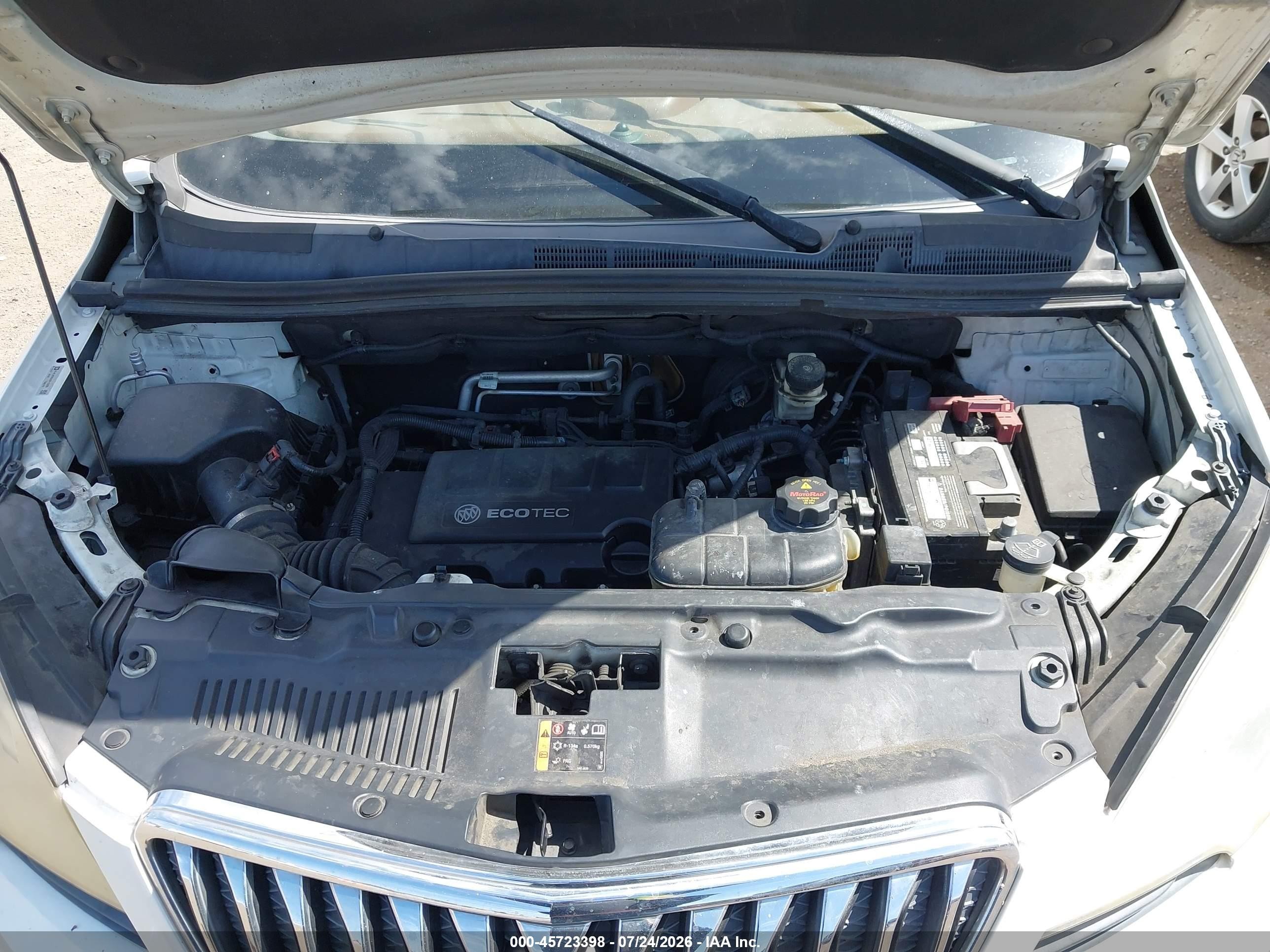 2013 Buick Encore Premium White vin: KL4CJDSB3DB113395