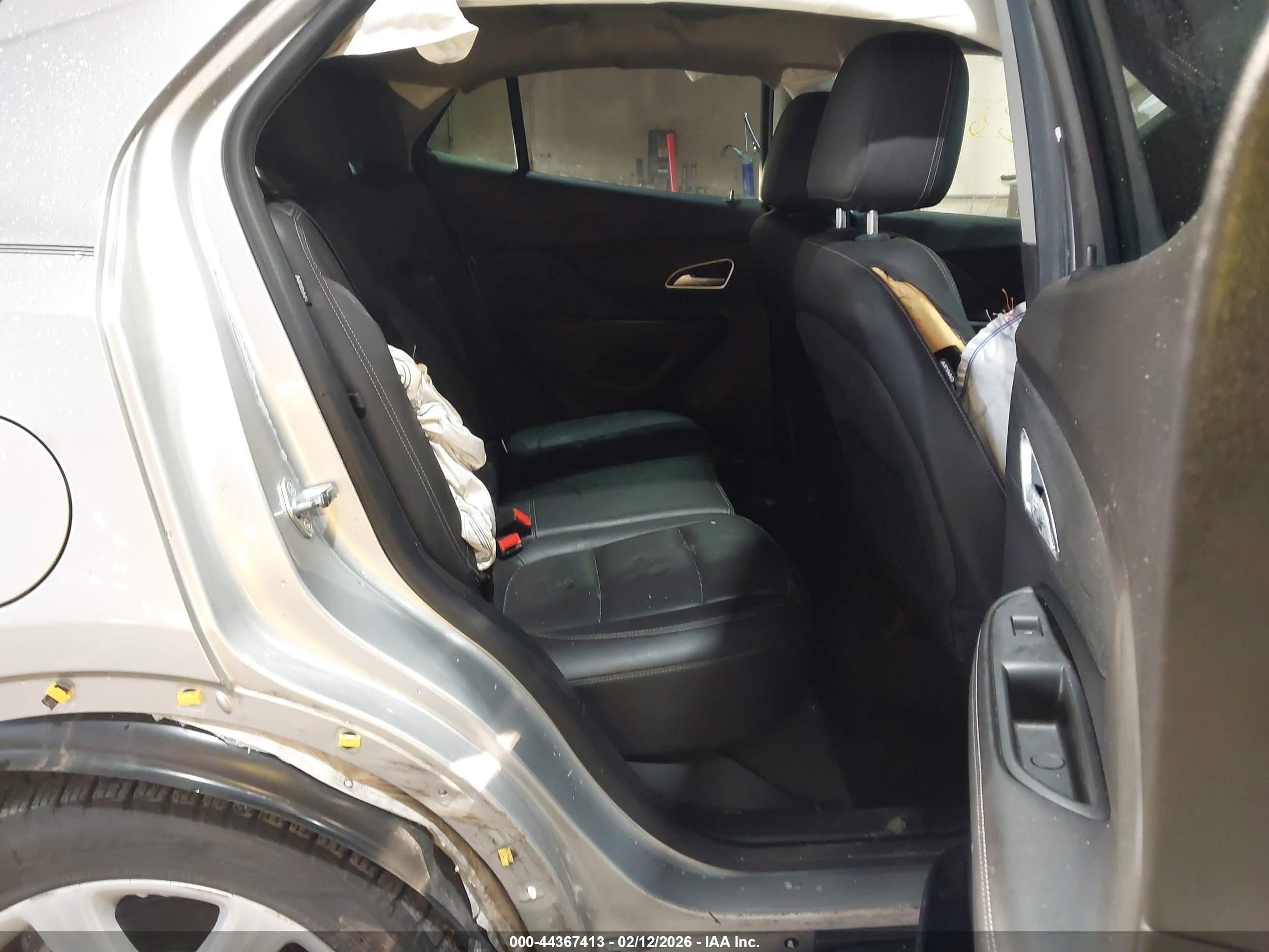 2015 Buick Encore Premium Gray vin: KL4CJDSB3FB156220