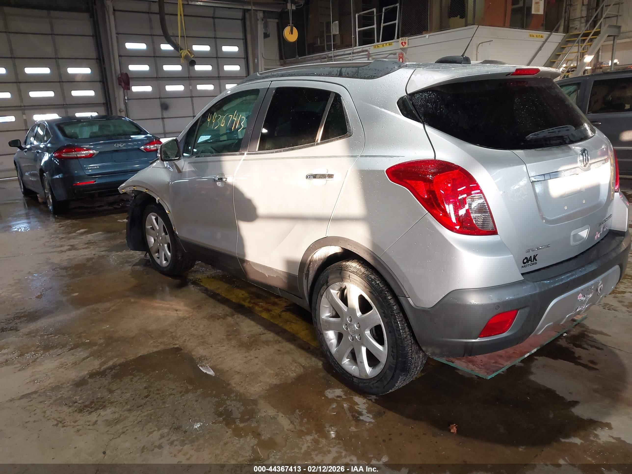 2015 Buick Encore Premium Gray vin: KL4CJDSB3FB156220