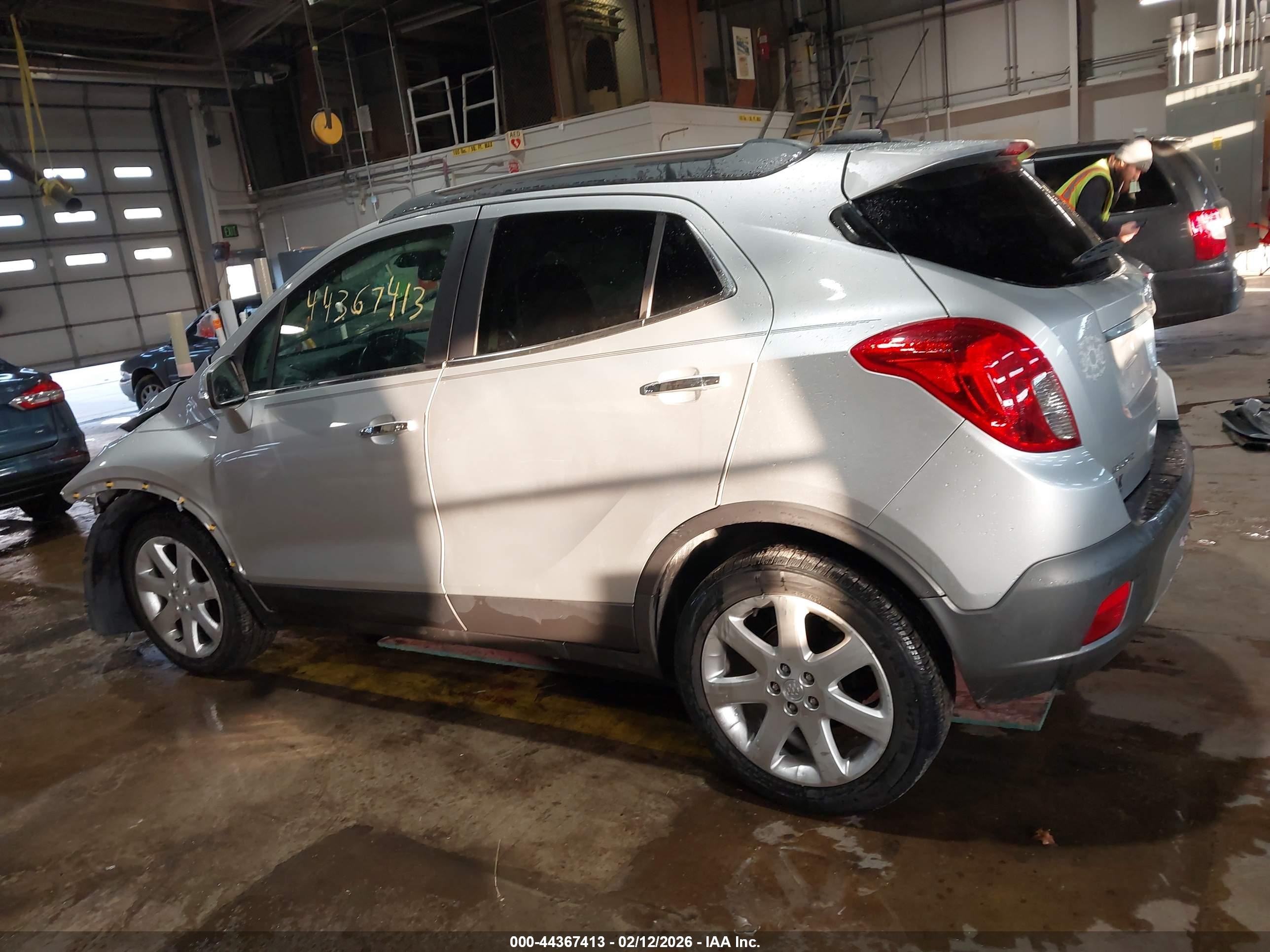 2015 Buick Encore Premium Gray vin: KL4CJDSB3FB156220