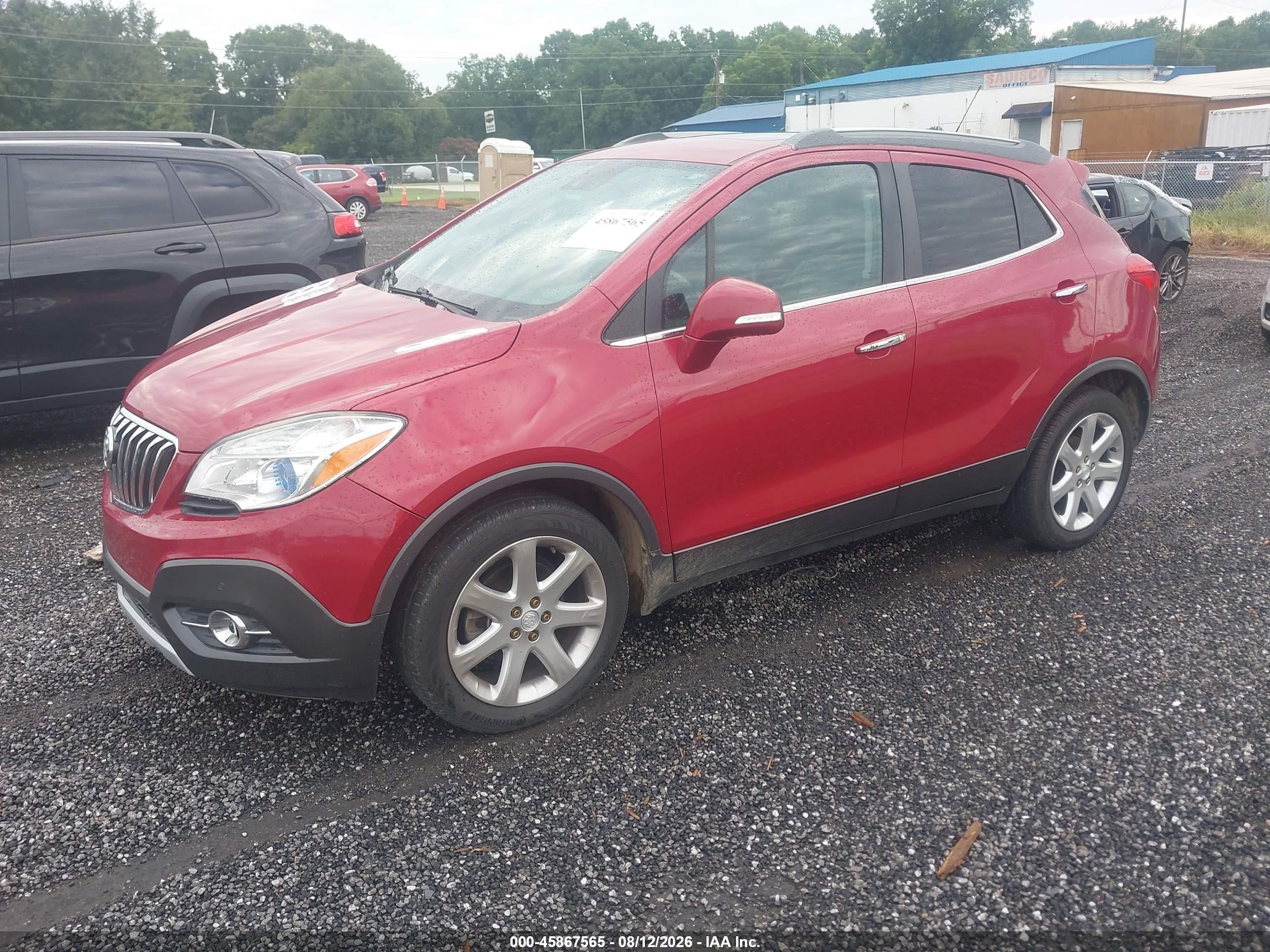 2015 Buick Encore Premium Красный vin: KL4CJDSB3FB249724
