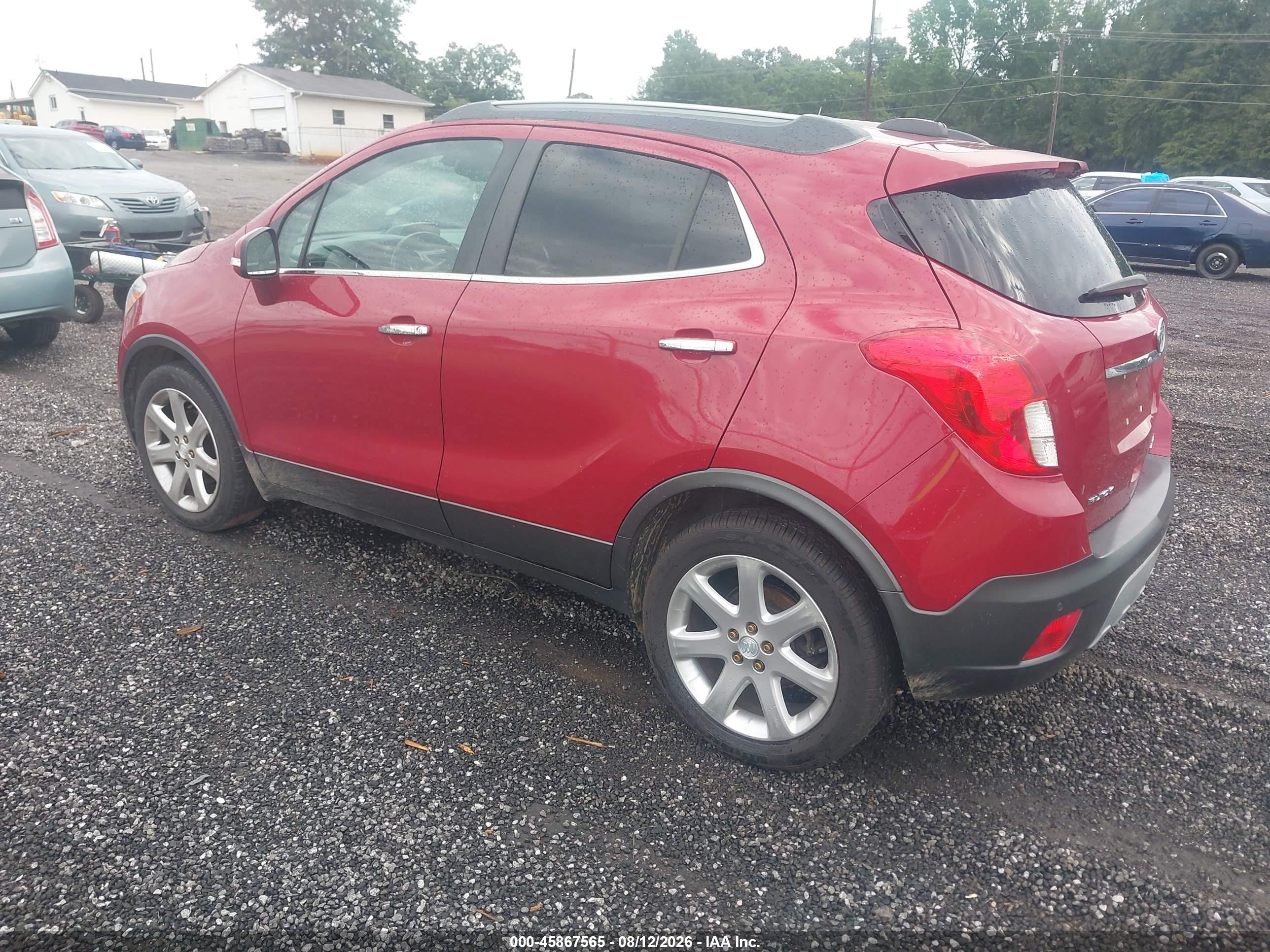 2015 Buick Encore Premium Красный vin: KL4CJDSB3FB249724