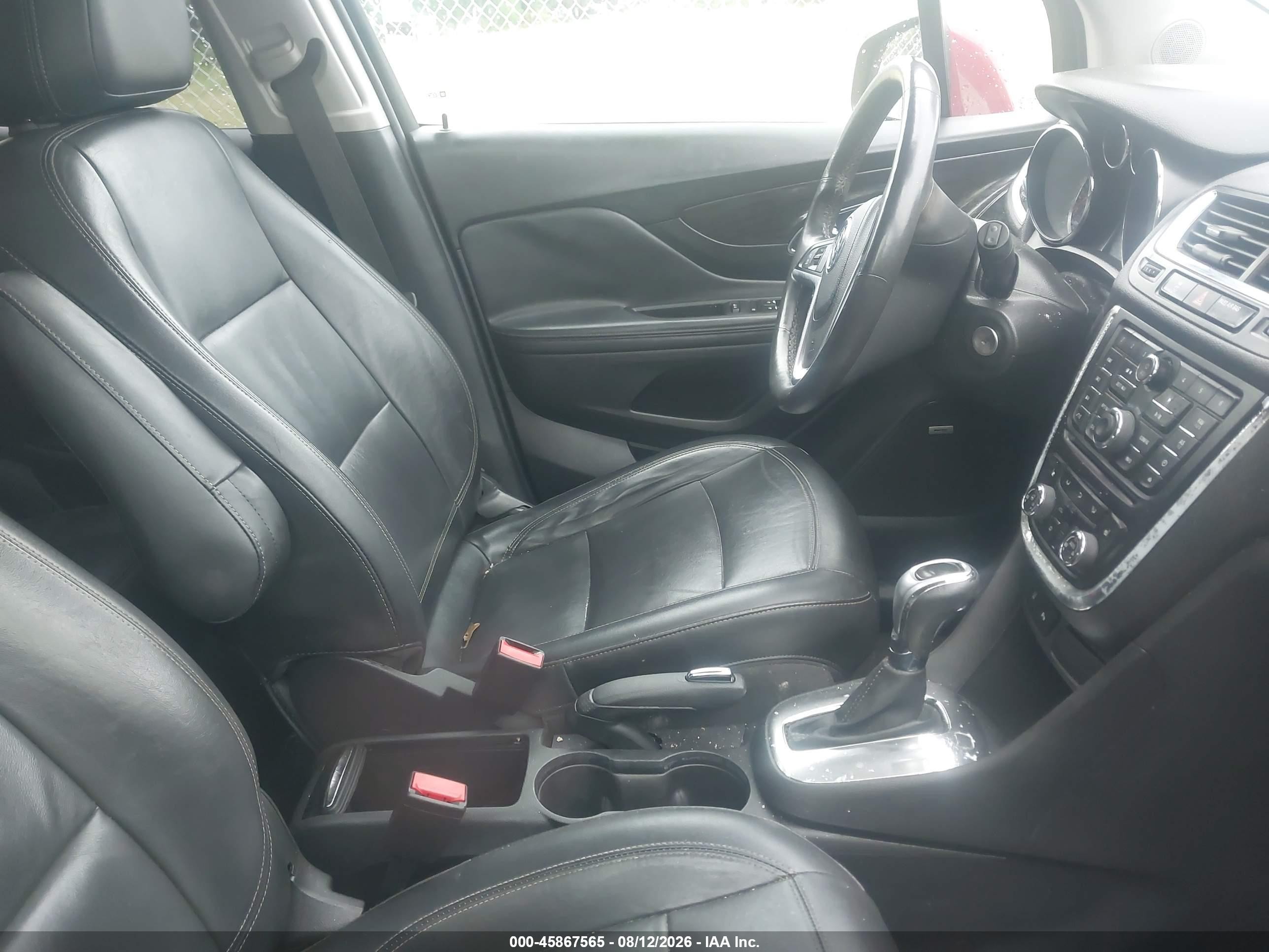 2015 Buick Encore Premium Красный vin: KL4CJDSB3FB249724