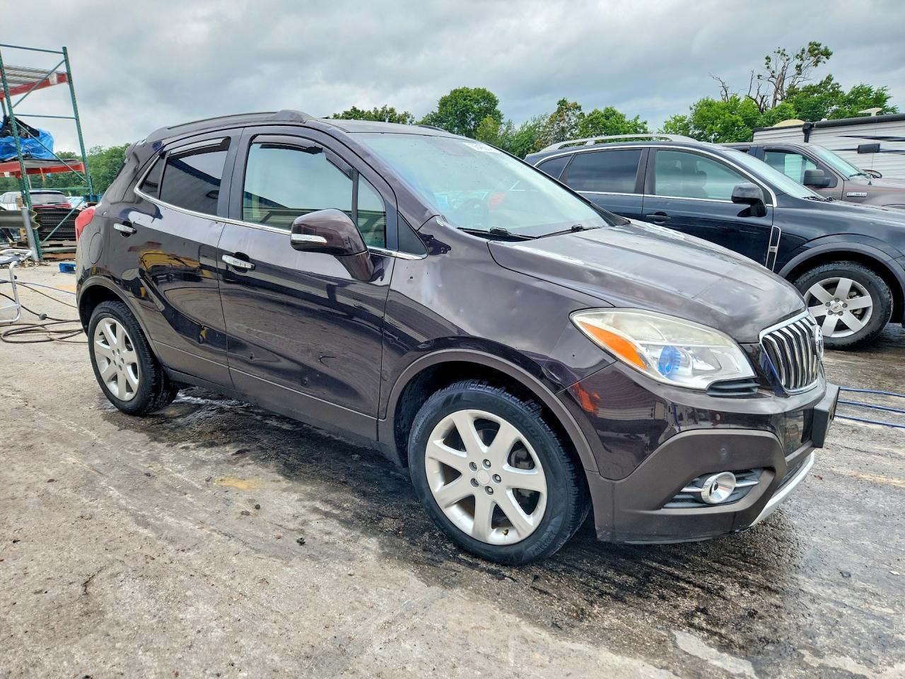 2015 Buick Encore Premium Brown vin: KL4CJDSB3FB265910