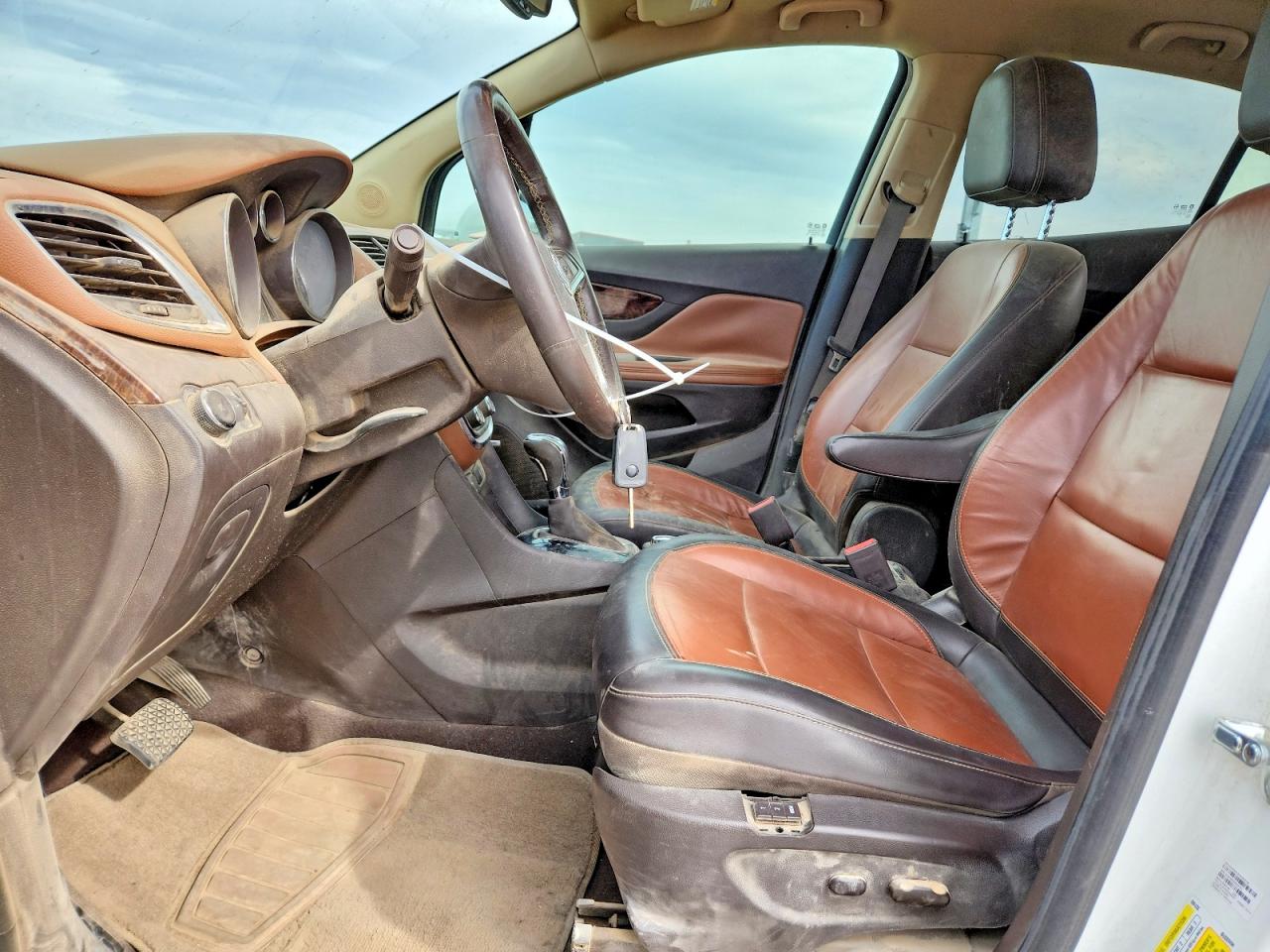 2013 Buick Encore Белый vin: KL4CJDSB4DB087681