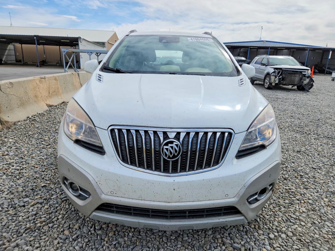 2013 Buick Encore Белый vin: KL4CJDSB4DB087681