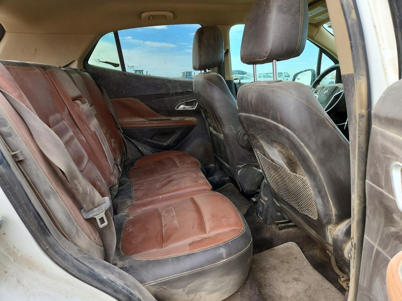 2013 Buick Encore Белый vin: KL4CJDSB4DB087681