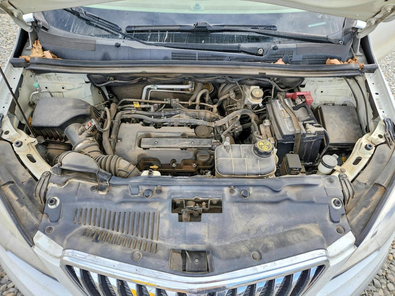 2013 Buick Encore Белый vin: KL4CJDSB4DB087681