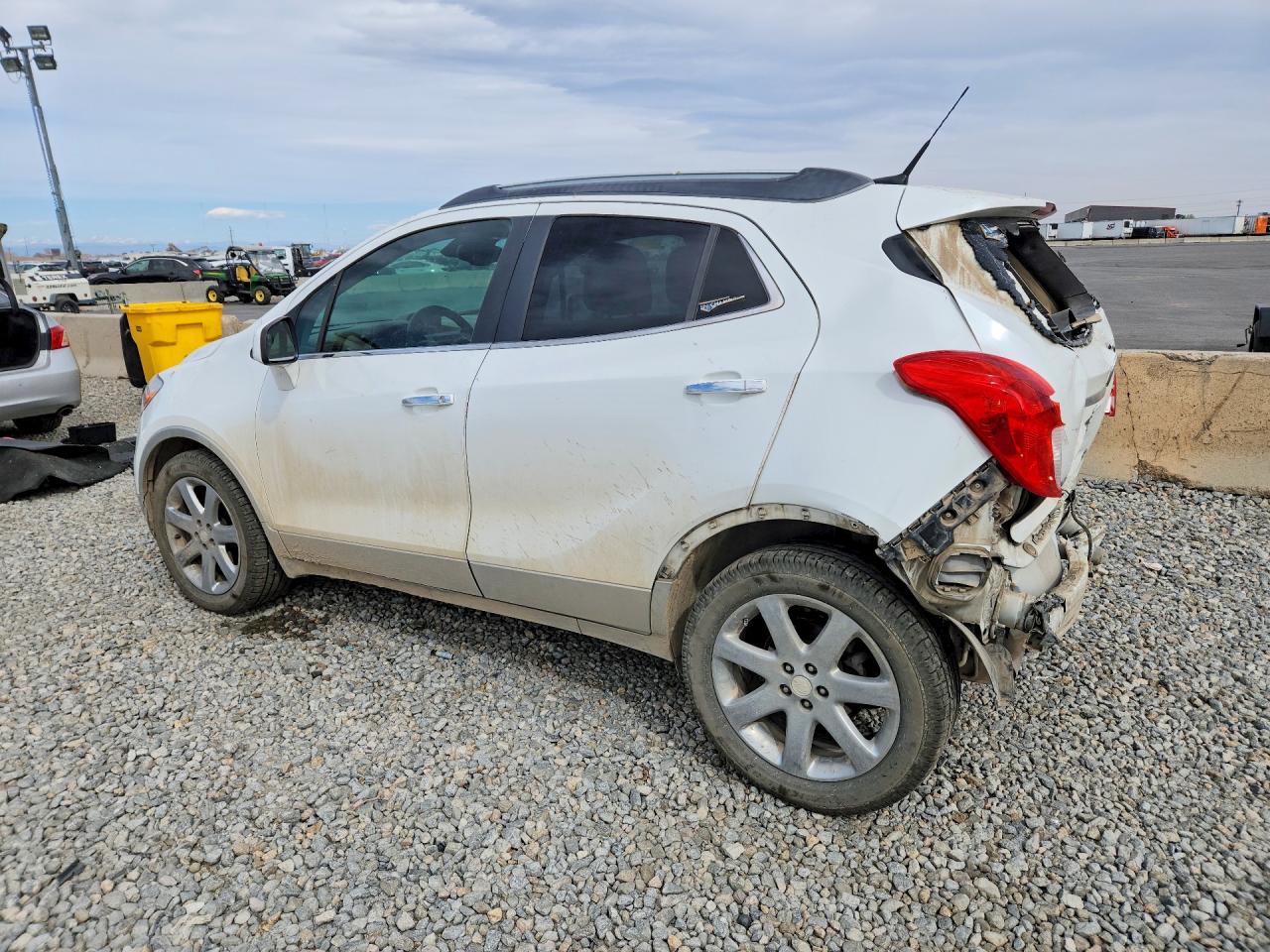 2013 Buick Encore Белый vin: KL4CJDSB4DB087681