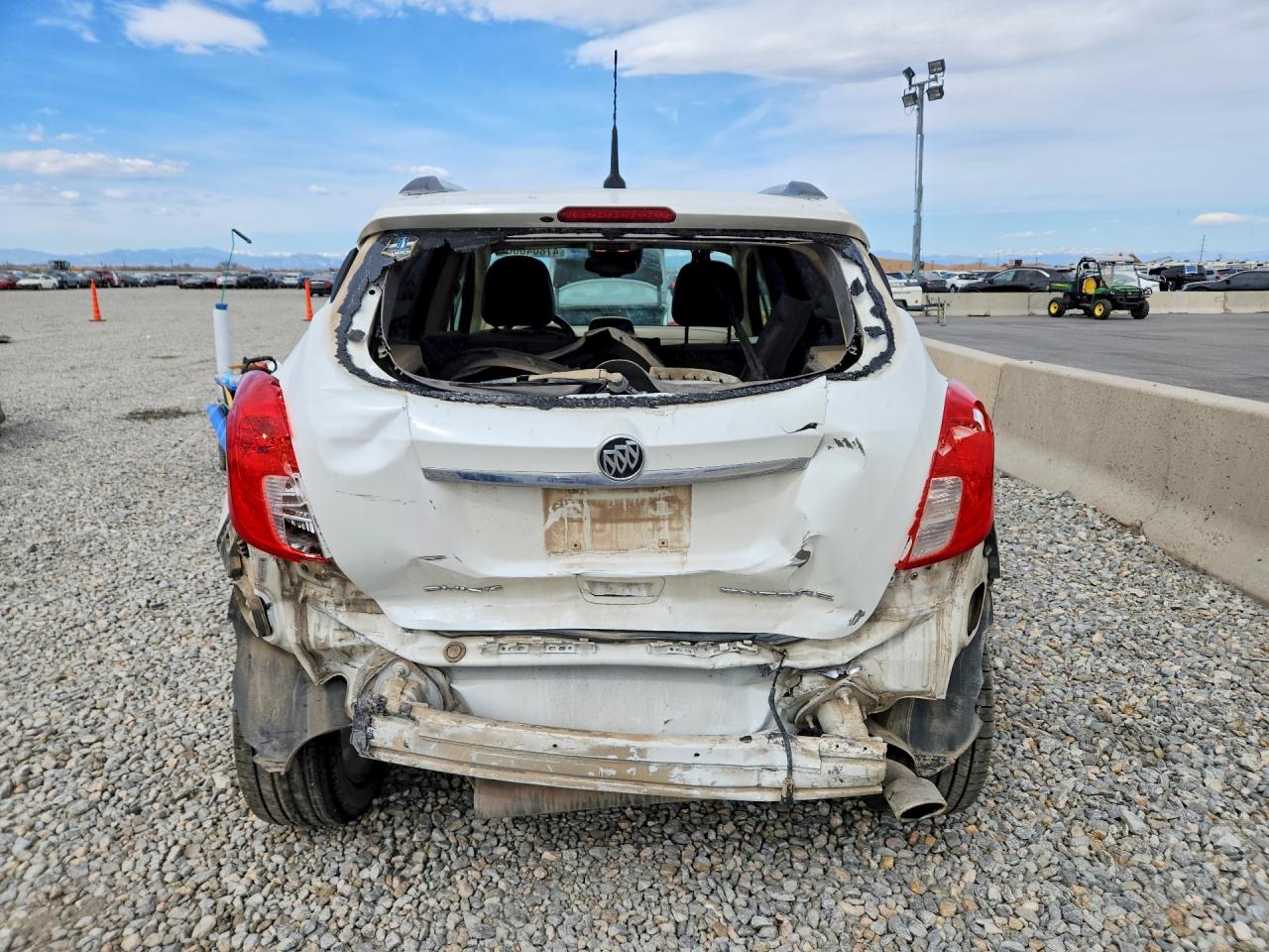 2013 Buick Encore Белый vin: KL4CJDSB4DB087681