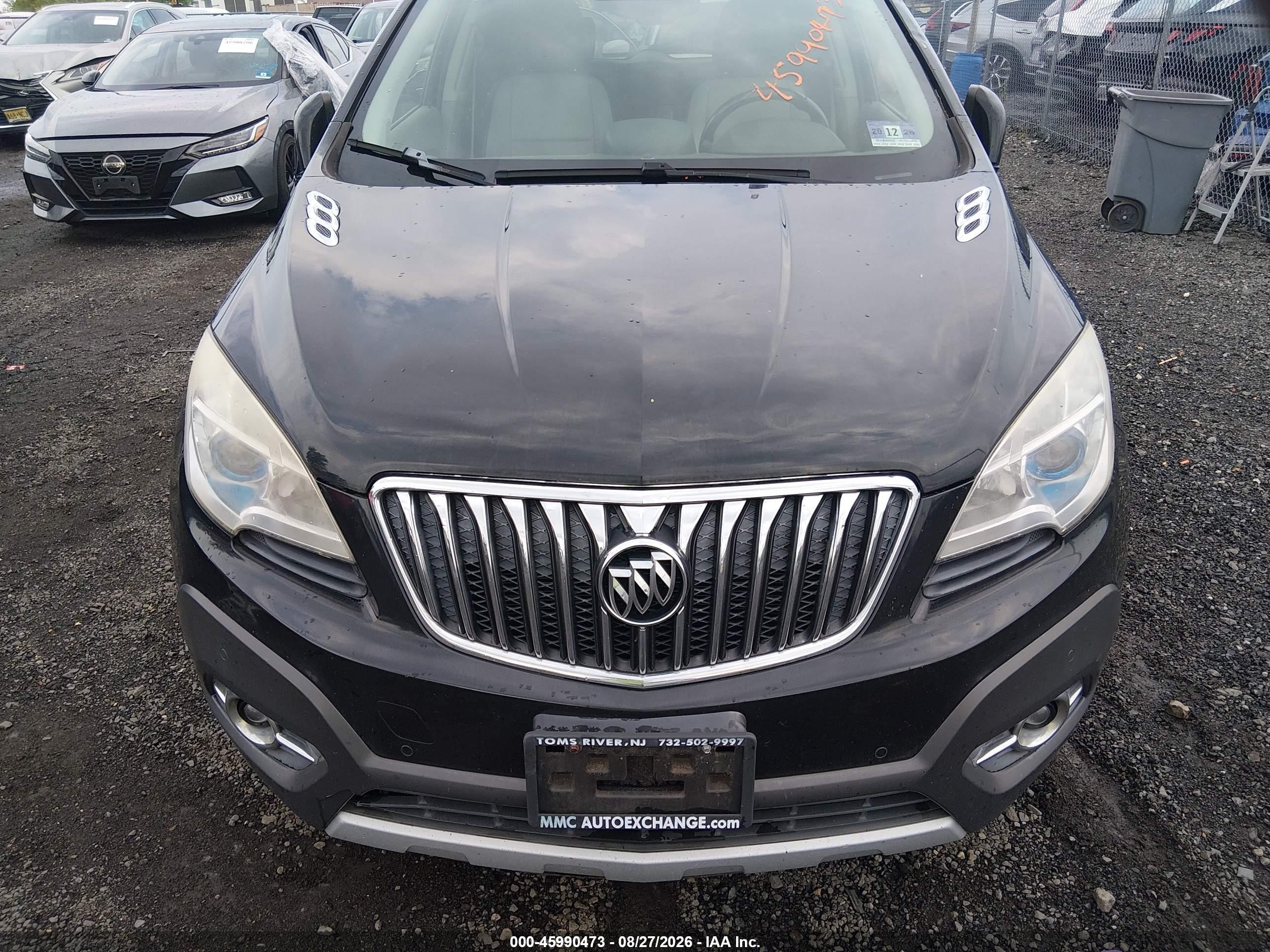 2013 Buick Encore Premium Black vin: KL4CJDSB4DB110098
