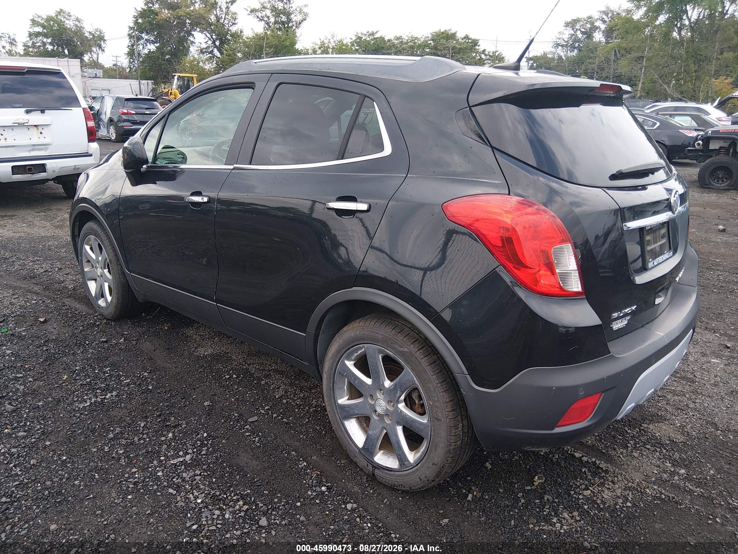 2013 Buick Encore Premium Black vin: KL4CJDSB4DB110098