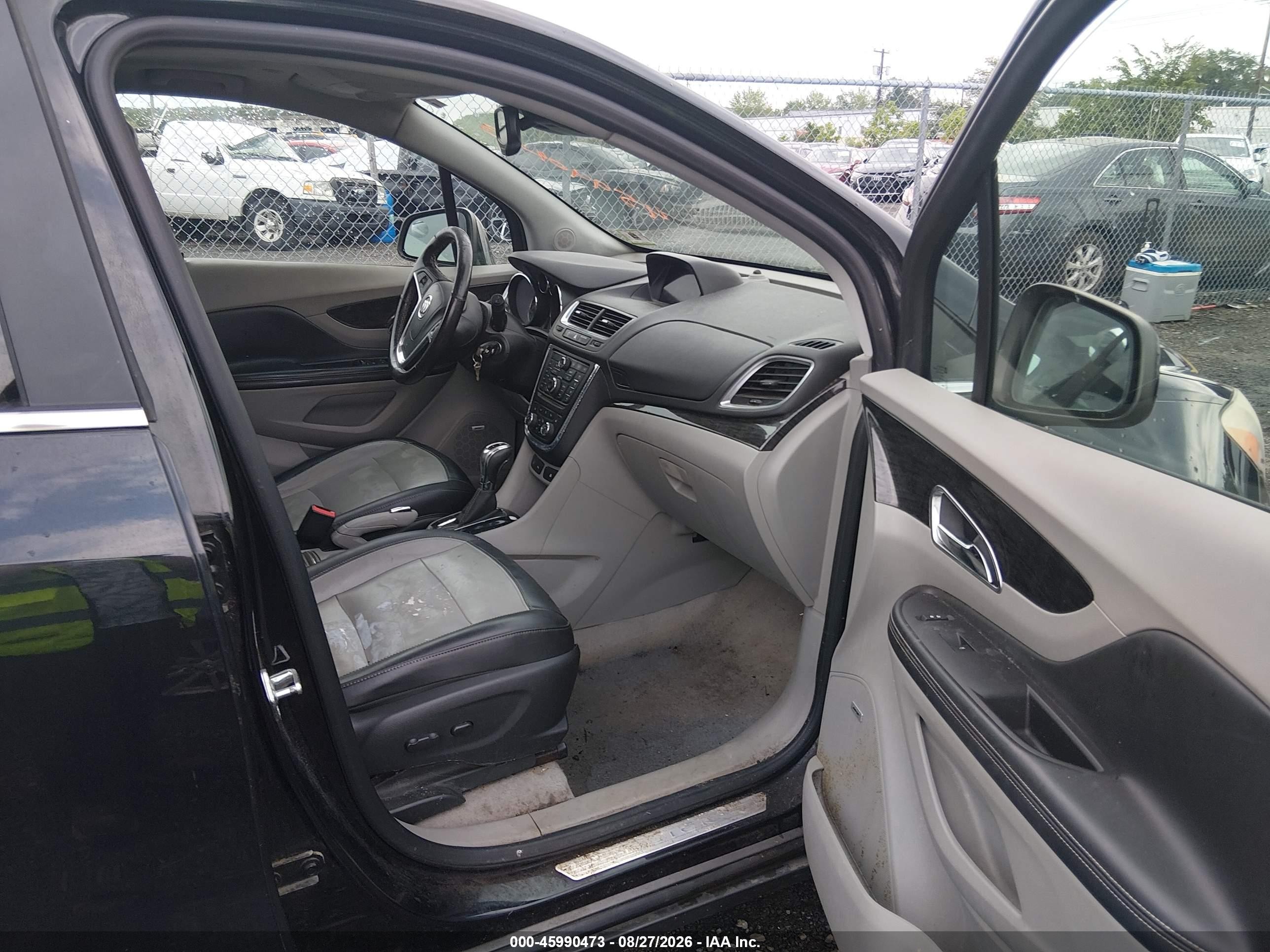 2013 Buick Encore Premium Black vin: KL4CJDSB4DB110098
