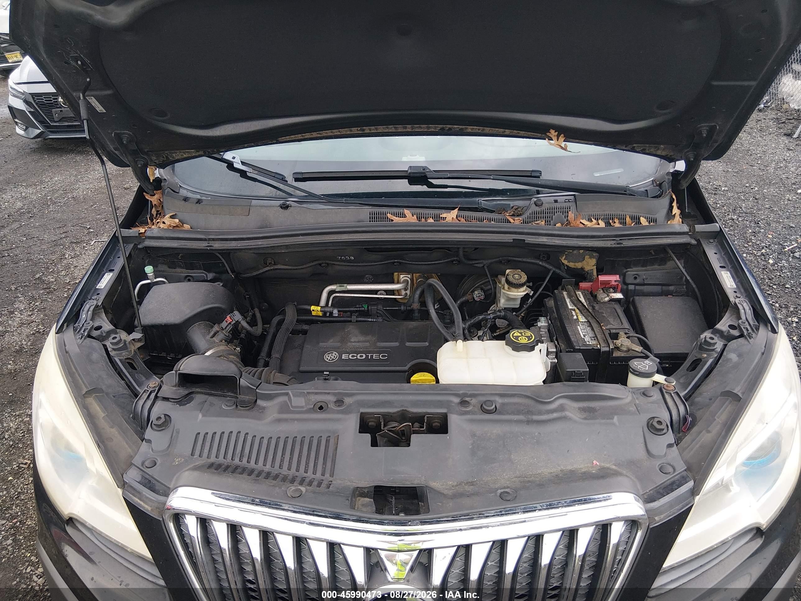 2013 Buick Encore Premium Black vin: KL4CJDSB4DB110098