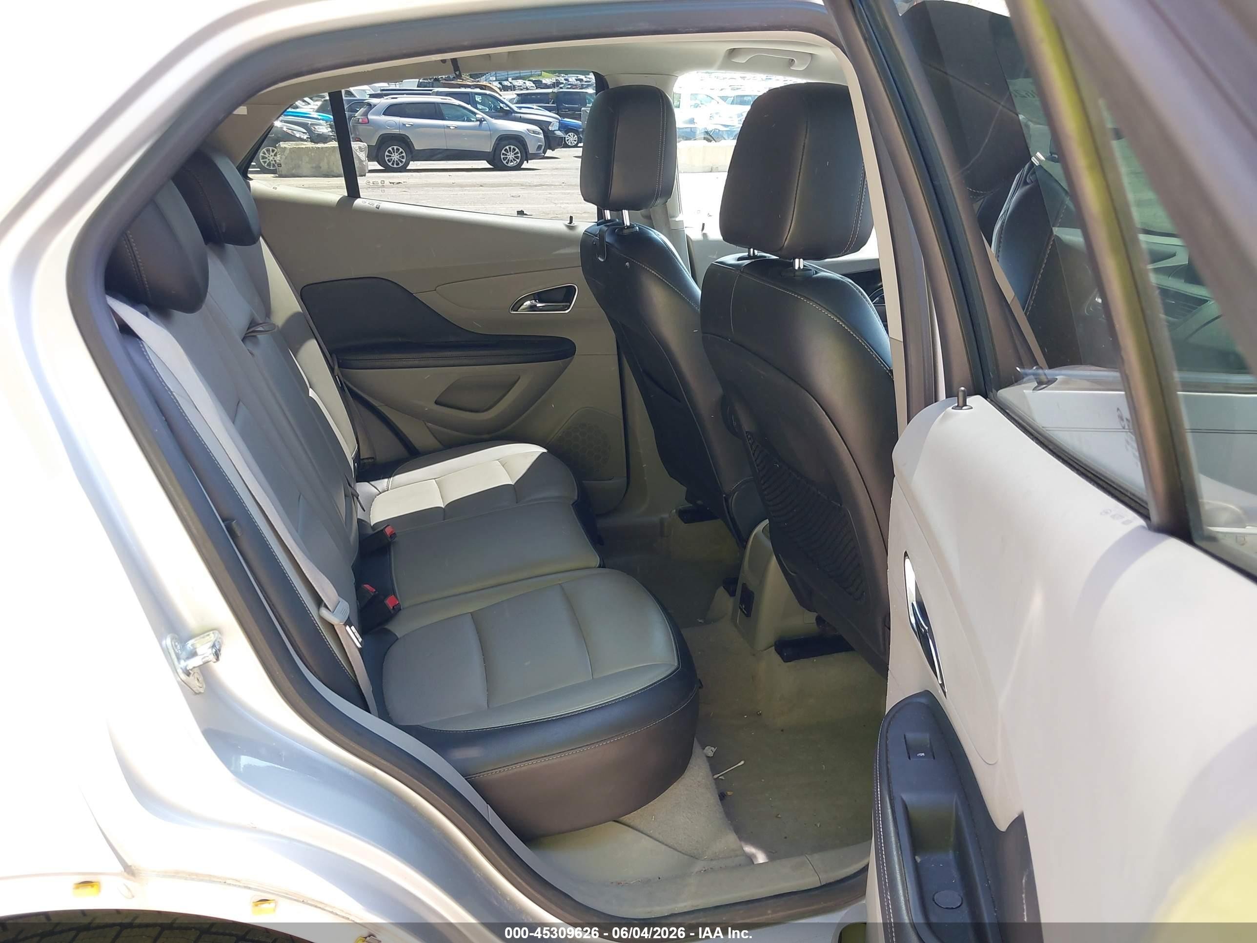 2014 Buick Encore Premium Silver vin: KL4CJDSB4EB553286